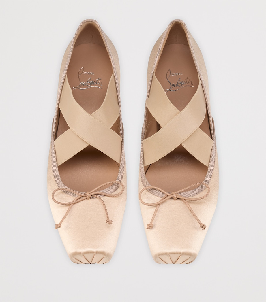 Cassiasticina Satin Ballet Flats N295 Image 4