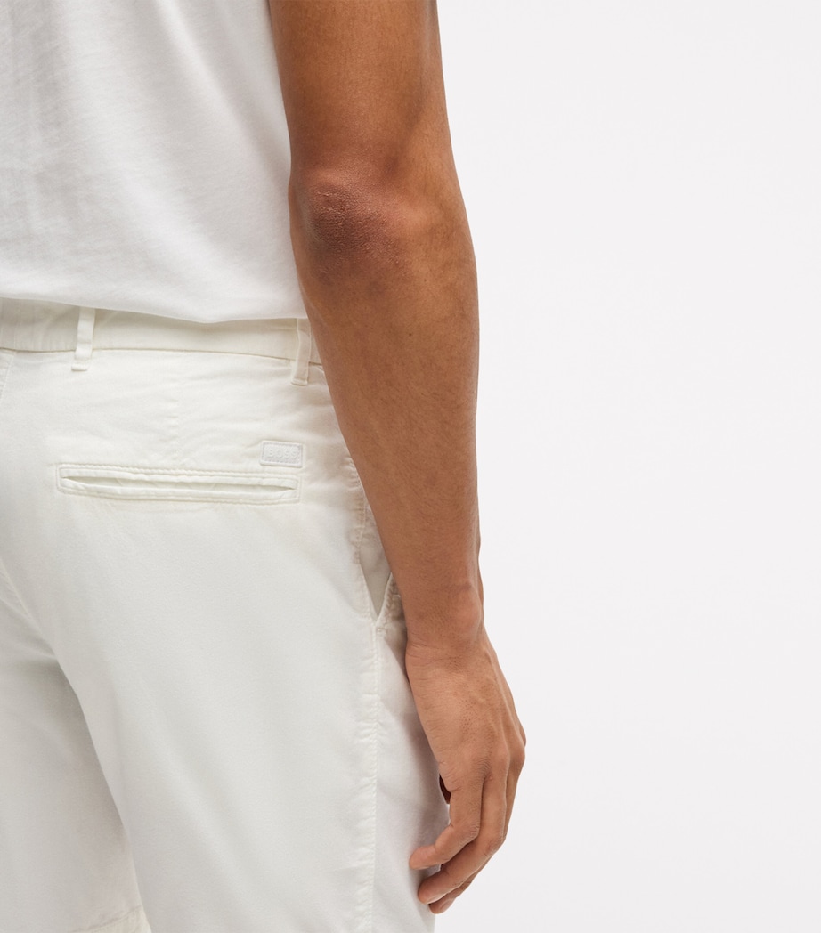 Stretch-Cotton Slim Shorts 100 Image 4