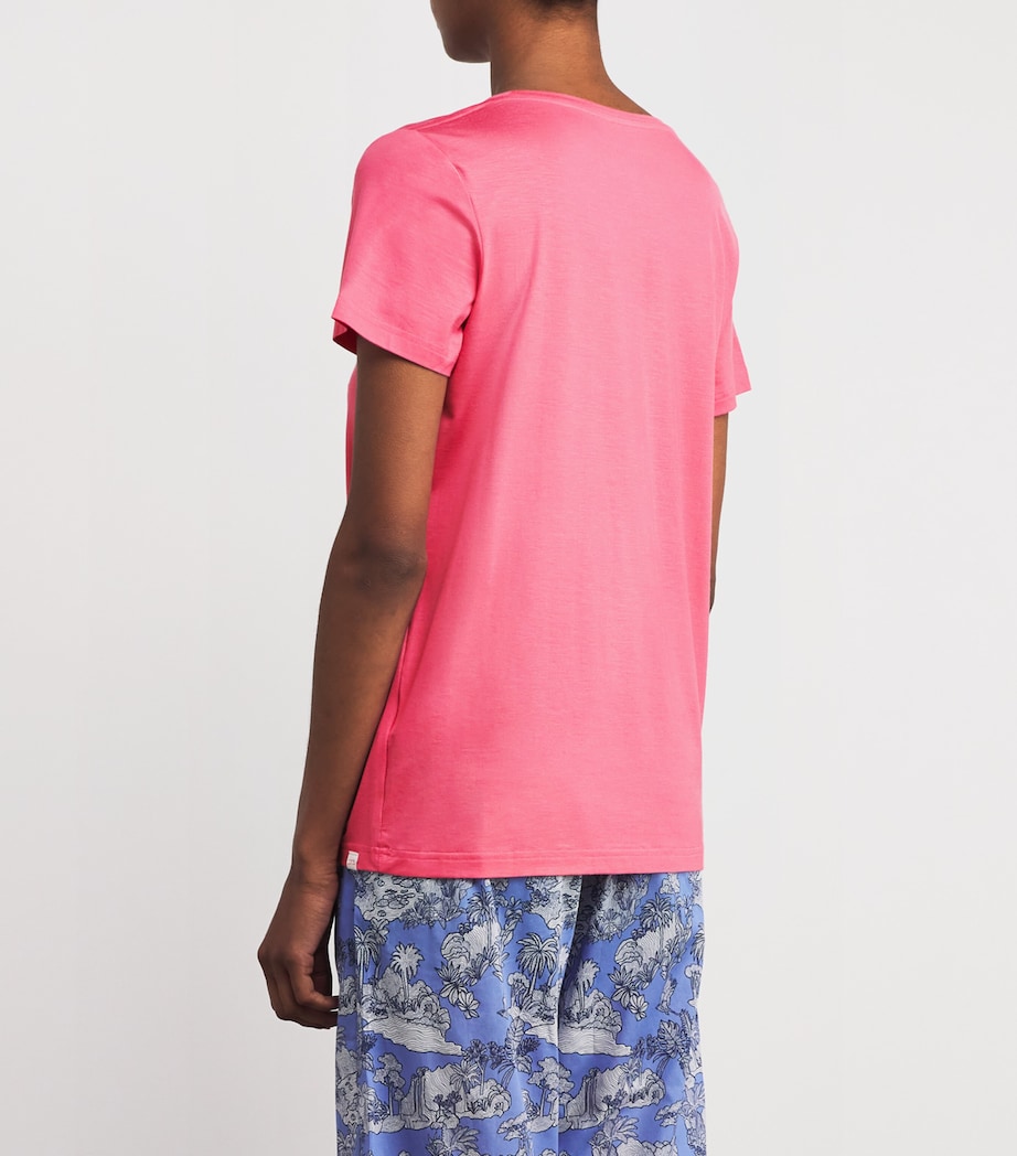 Modal Micro Top PINK Image 4