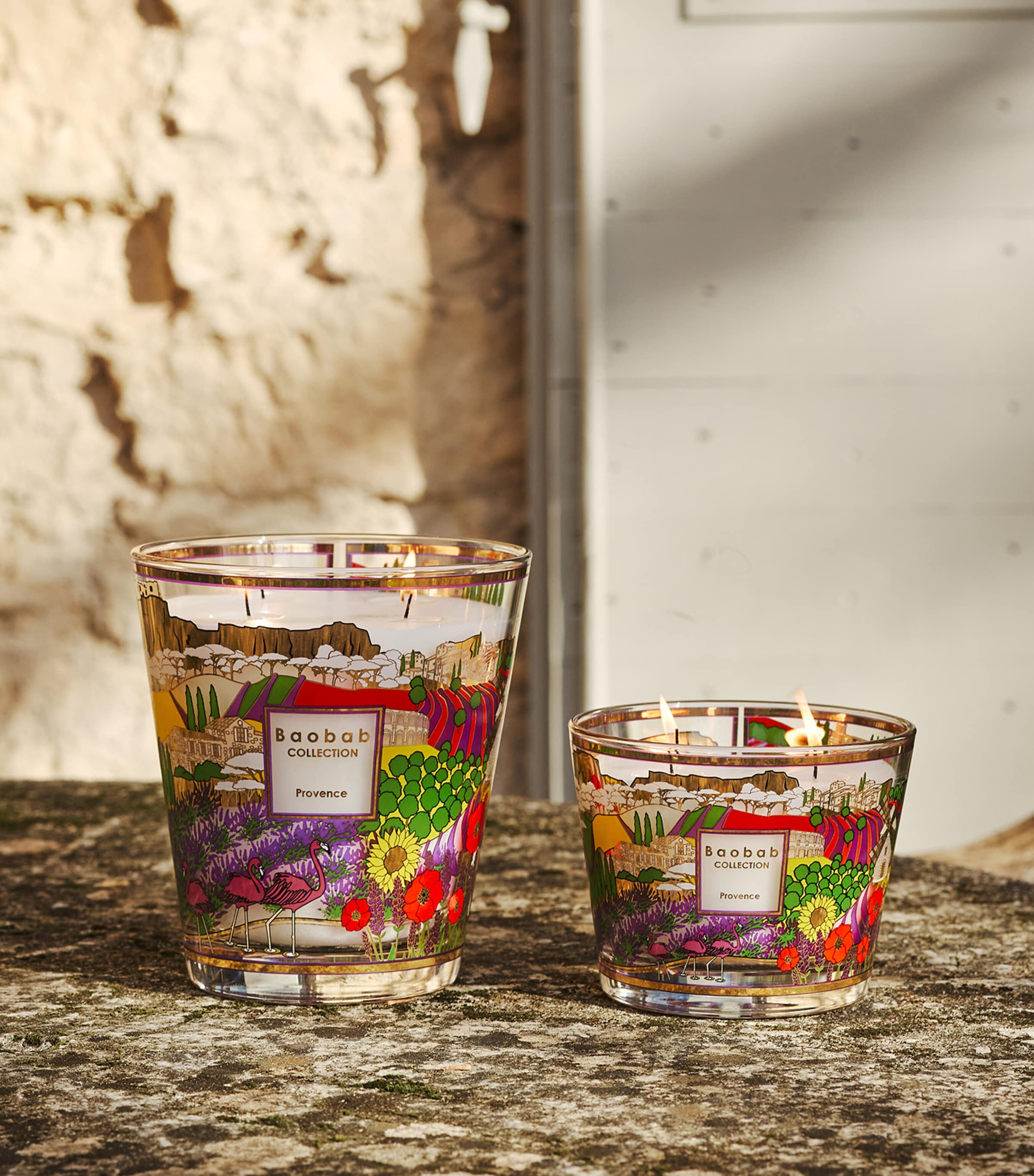 Baobab Collection Provence Scented Candle (190g) Gold Image 2