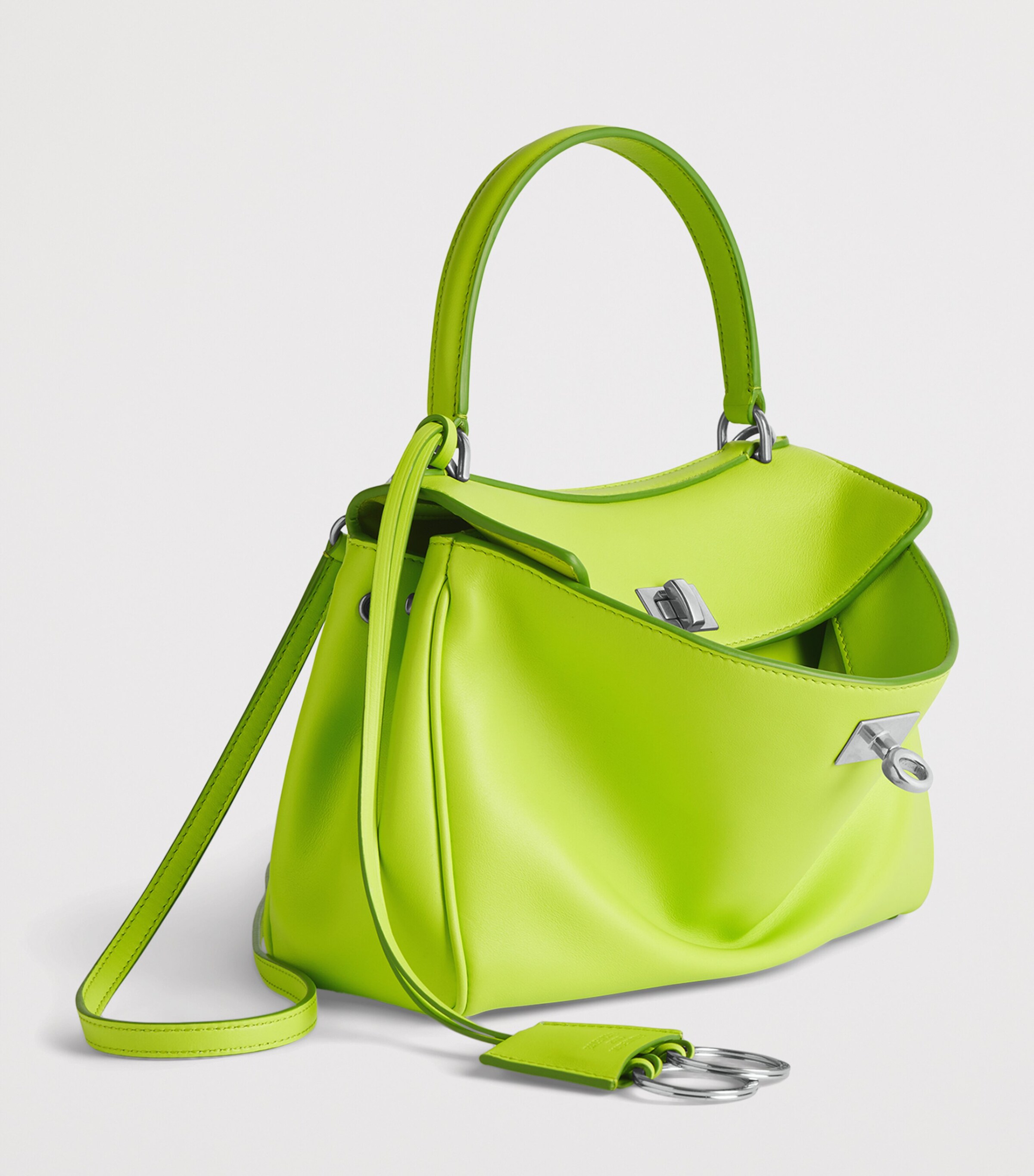 Mini Leather Rodeo Top-Handle Bag 3518 Image 6