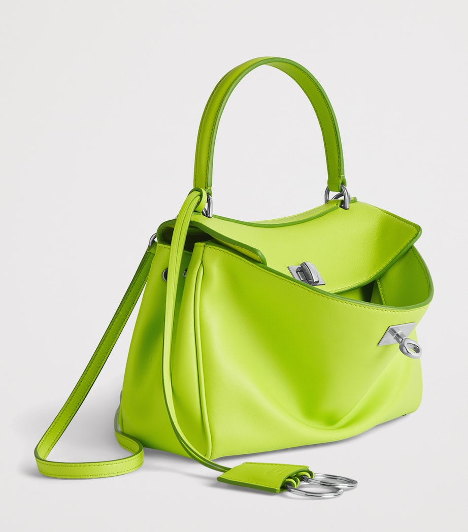 Mini Leather Rodeo Top-Handle Bag 3518 Image 6