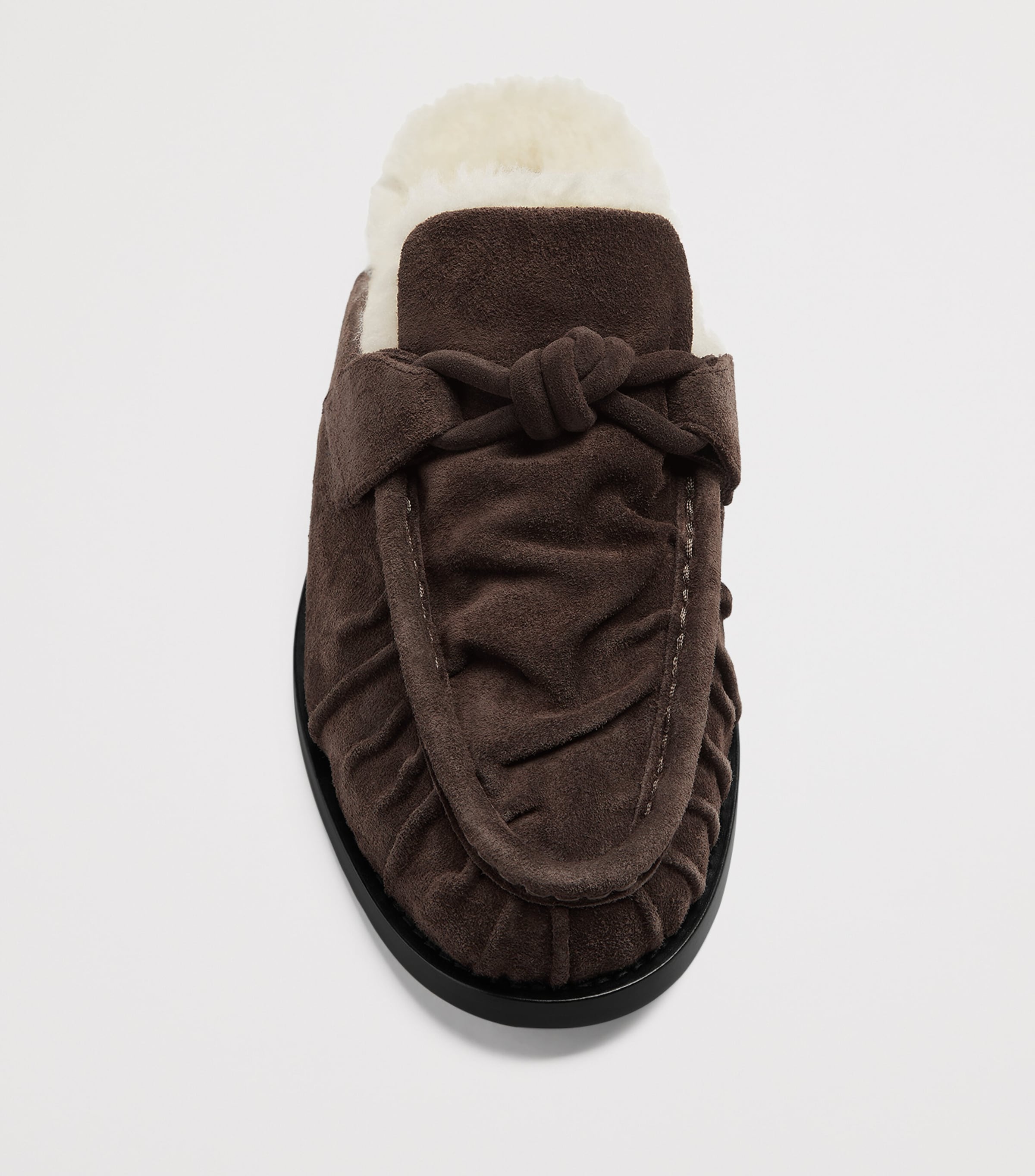 Suede-Shearling Astaire Mules 2186 Image 3