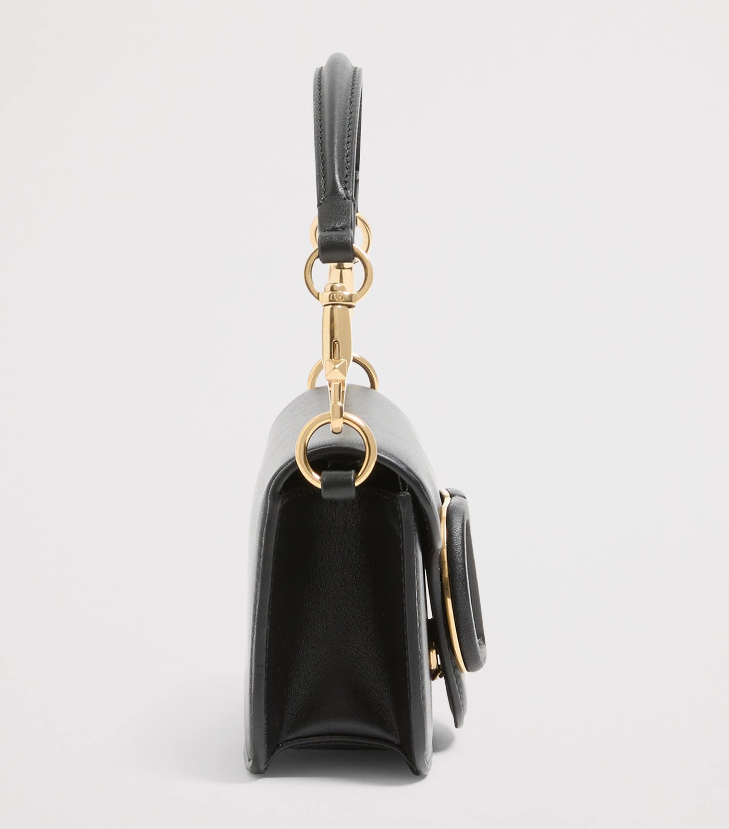 Valentino Garavani Small Leather Locò Shoulder Bag Image 3