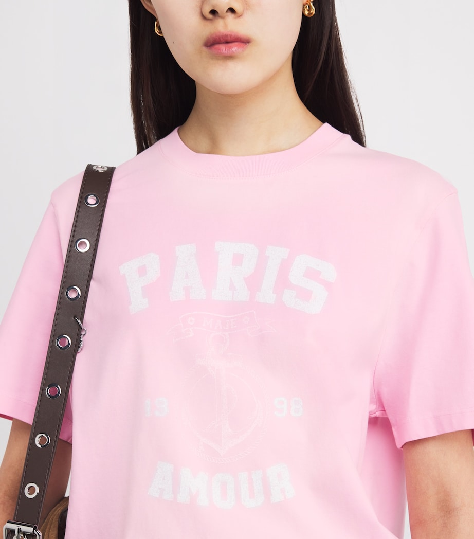 Cotton Paris T-Shirt PINK Image 6