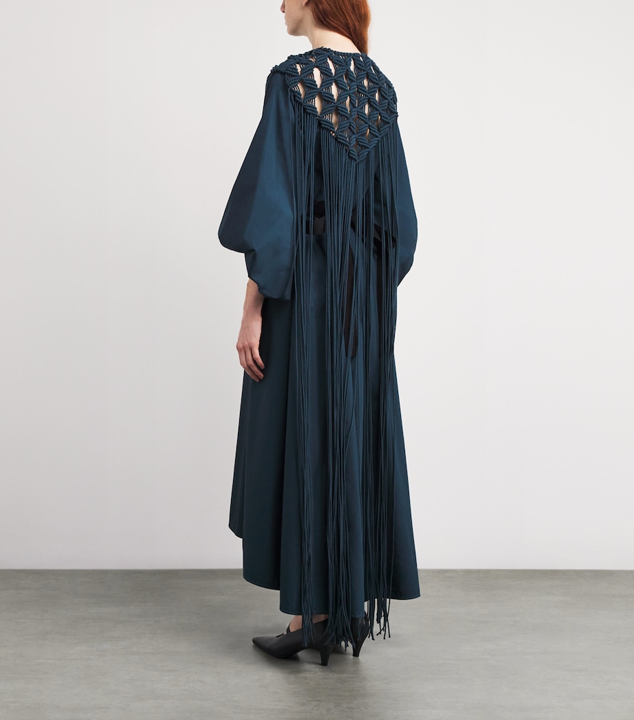 Cotton Miel Dress DARK TEAL Image 3