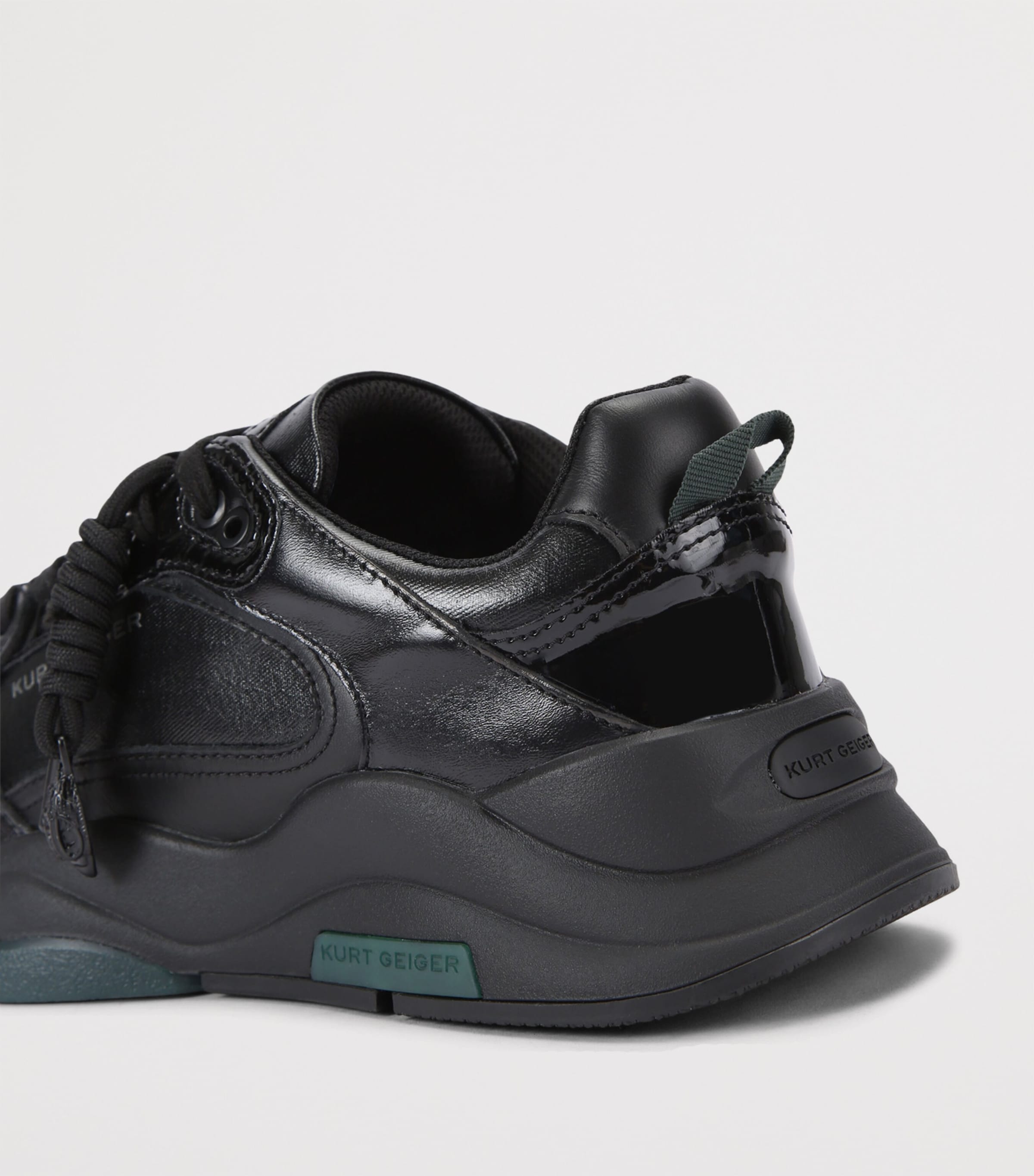 Leather Royston Sneakers BLACK Image 2