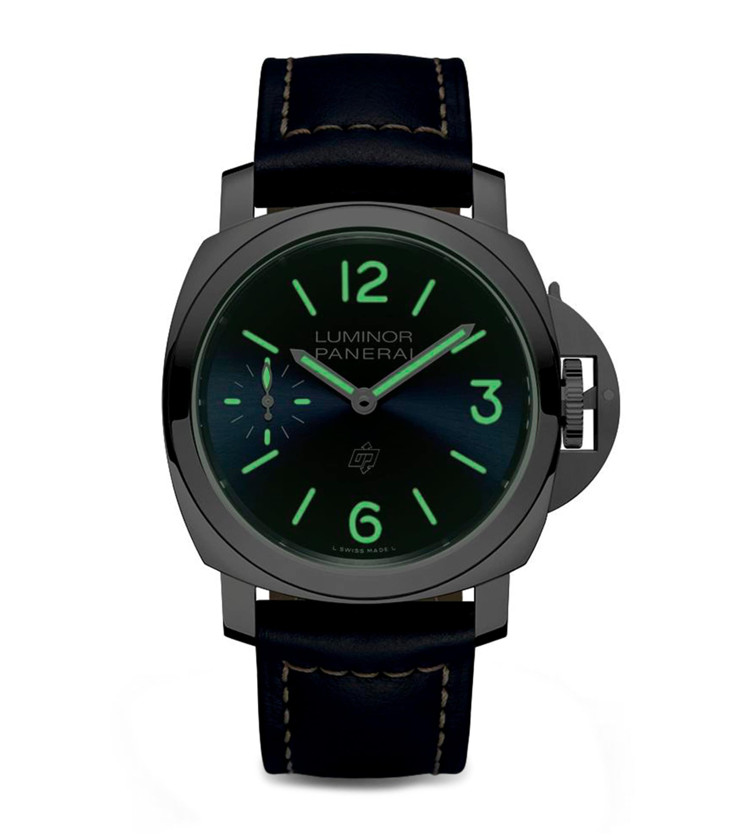 Panerai Stainless Steel Luminor Watch 44mm Blue Image 6