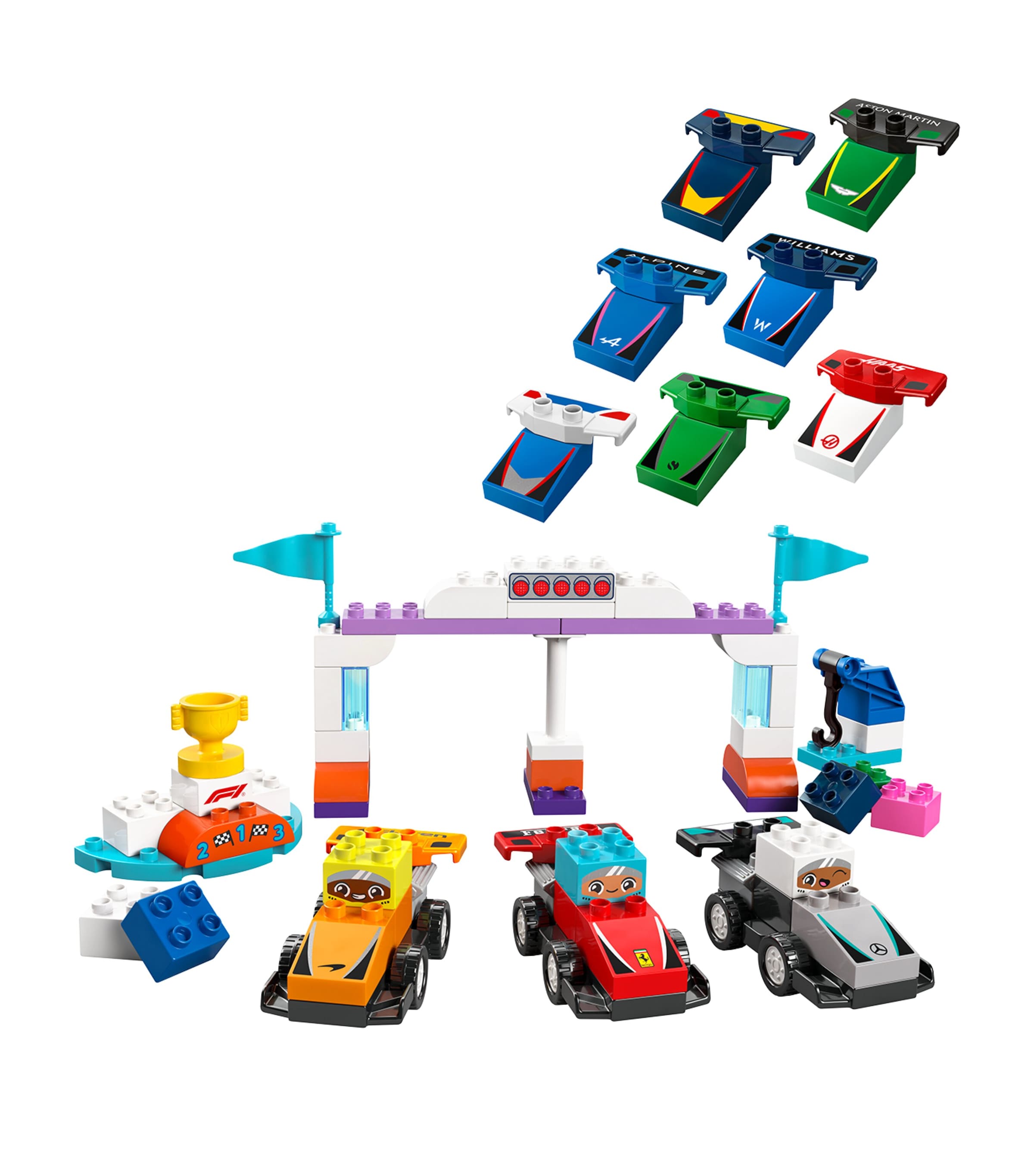 Lego DUPLO F1 Team Race Cars & Drivers 10445 | Toys | Building & Construction Toys | Designers | Lego