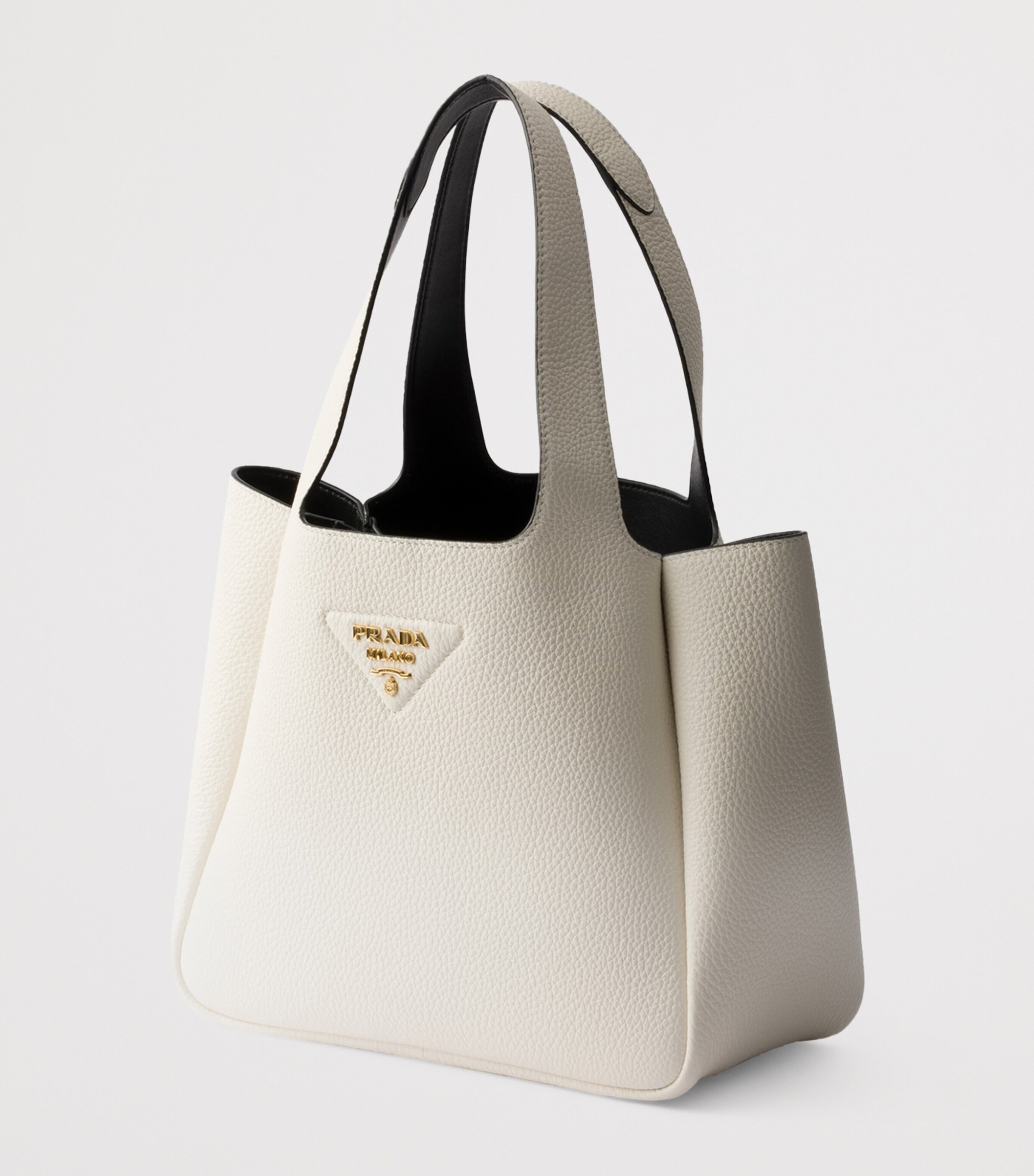 Small Leather Tote Bag F0QO3 Image 2