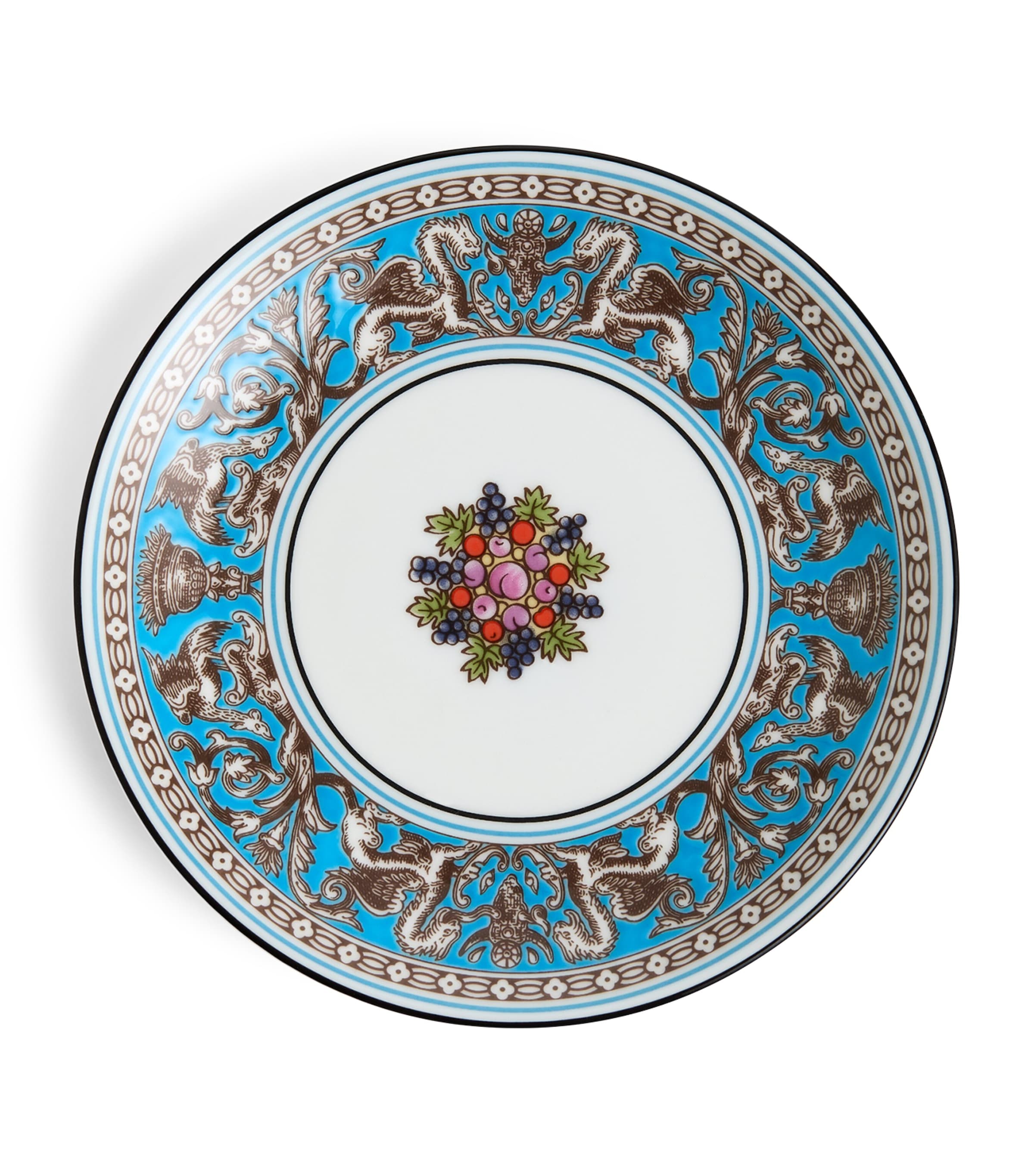 Wedgwood Florentine Turquoise Petite Tray In Turquoise