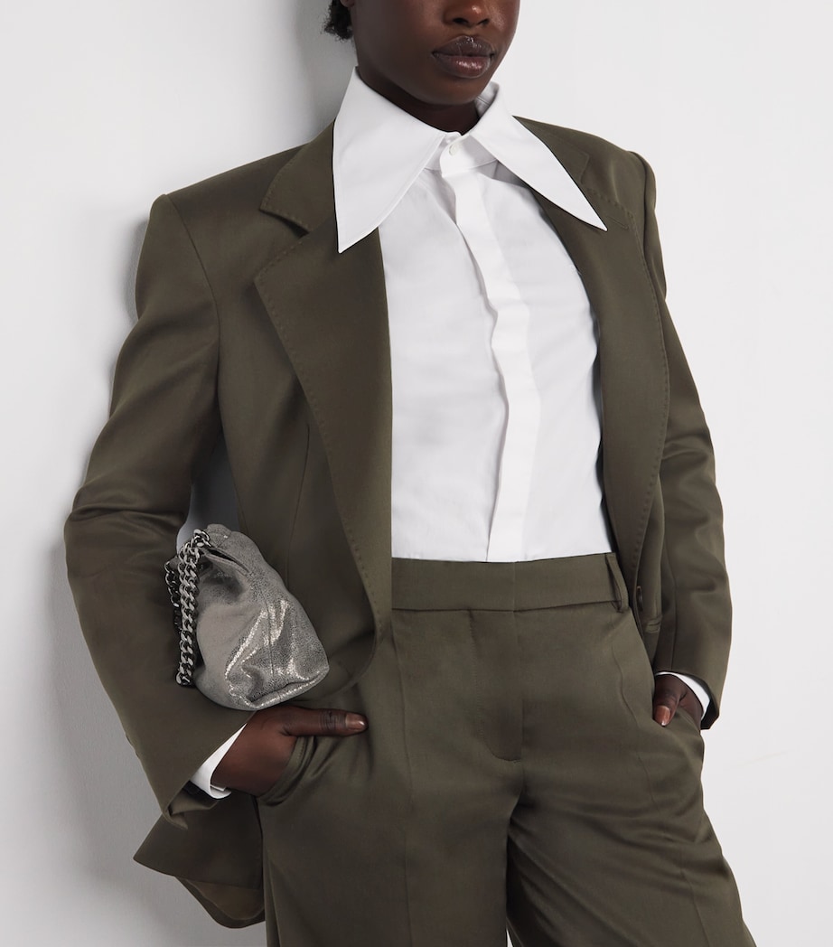 Wool Tailored Blazer 2942 KHAKI Image 6