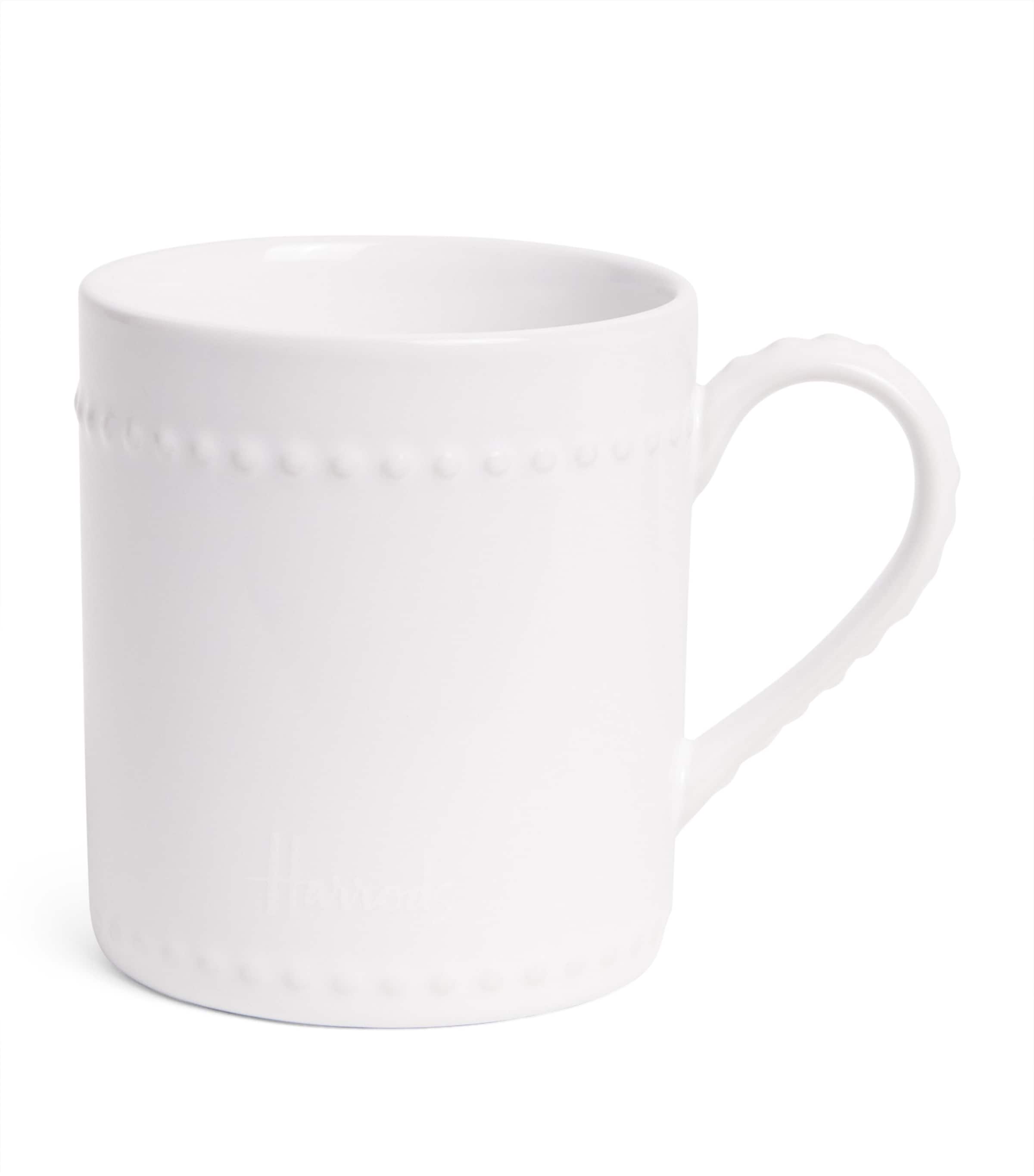 Stoneware Brompton Mug WHITE Image 1