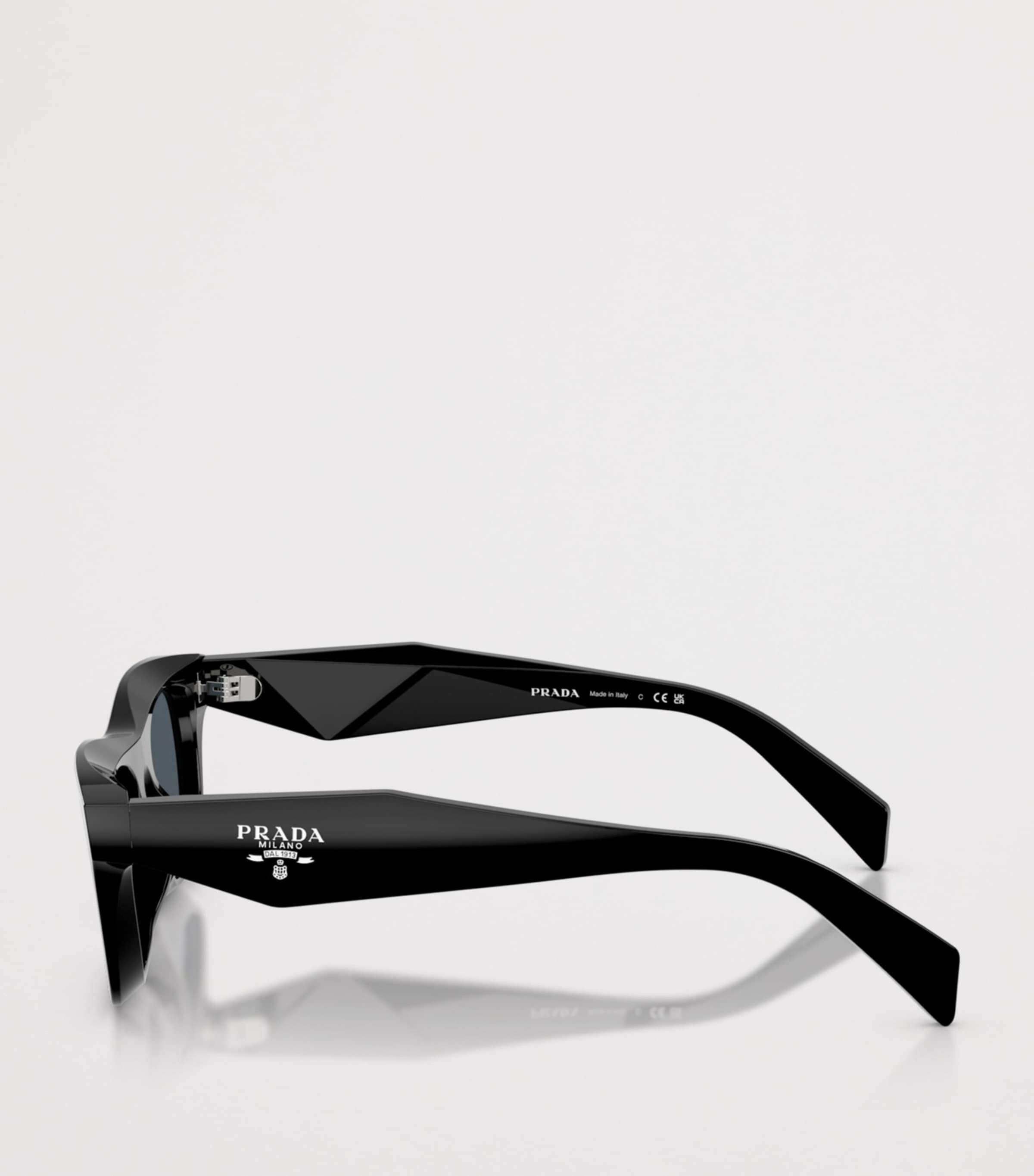 Acetate Rectangular Sunglasses 16K70B Image 3