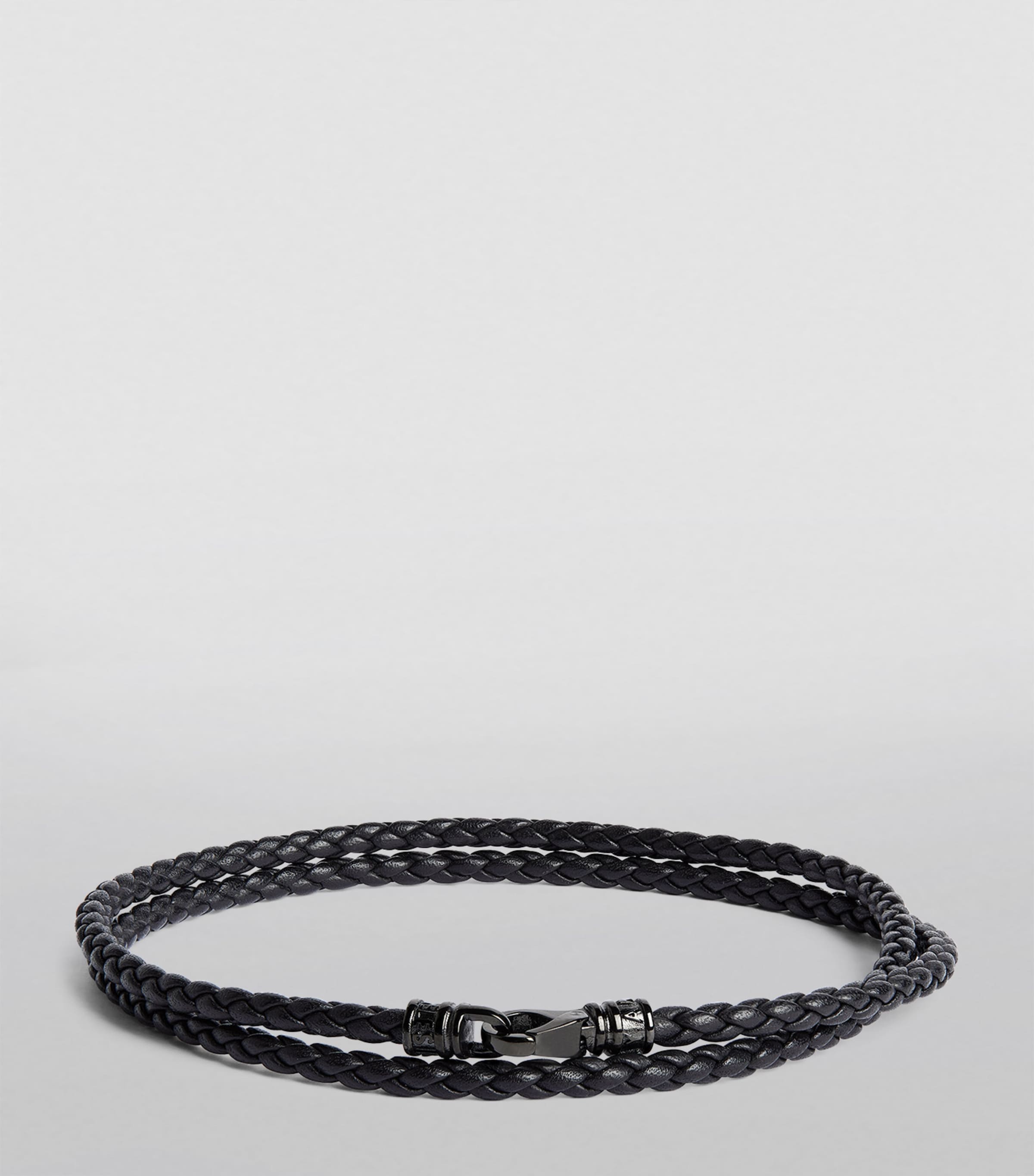 Nialaya Jewelry Leather Wrap Bracelet Harrods IT - Main Image