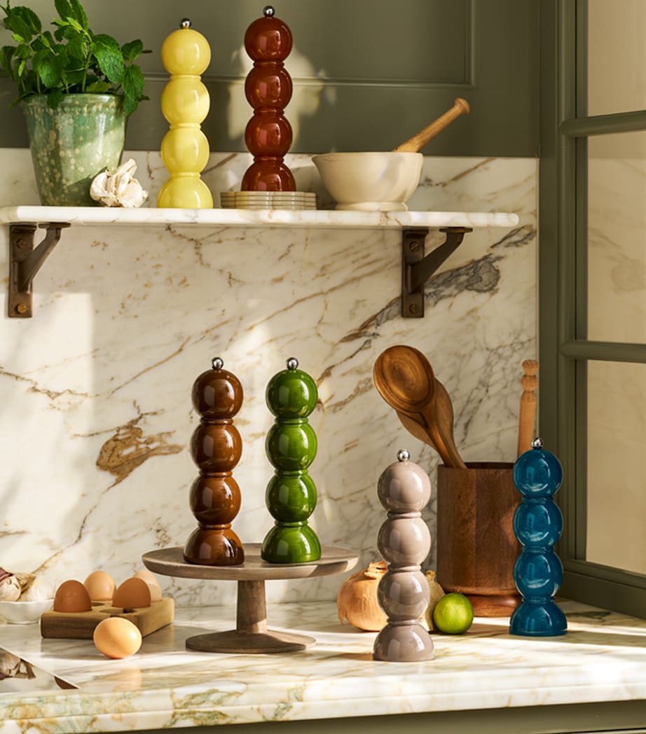 Addison Ross Bobbin Salt or Pepper Mill Yellow Image 3