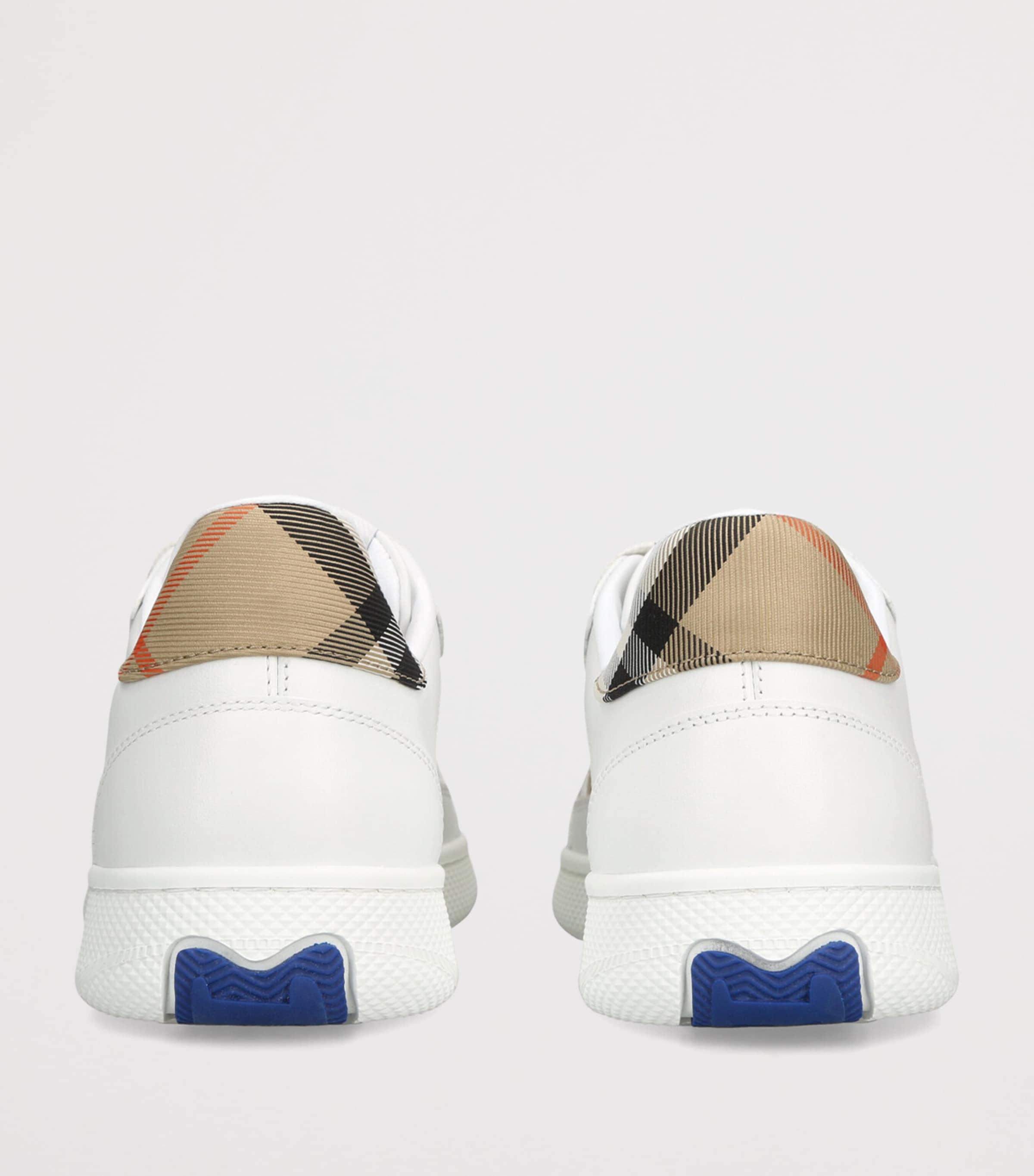 Leather Check Terrace Sneakers WHITE/COMB Image 2