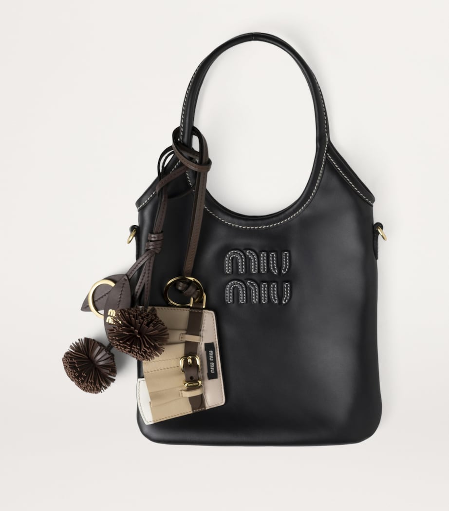 Leather Mini Skirt Keyring F0065 Image 2