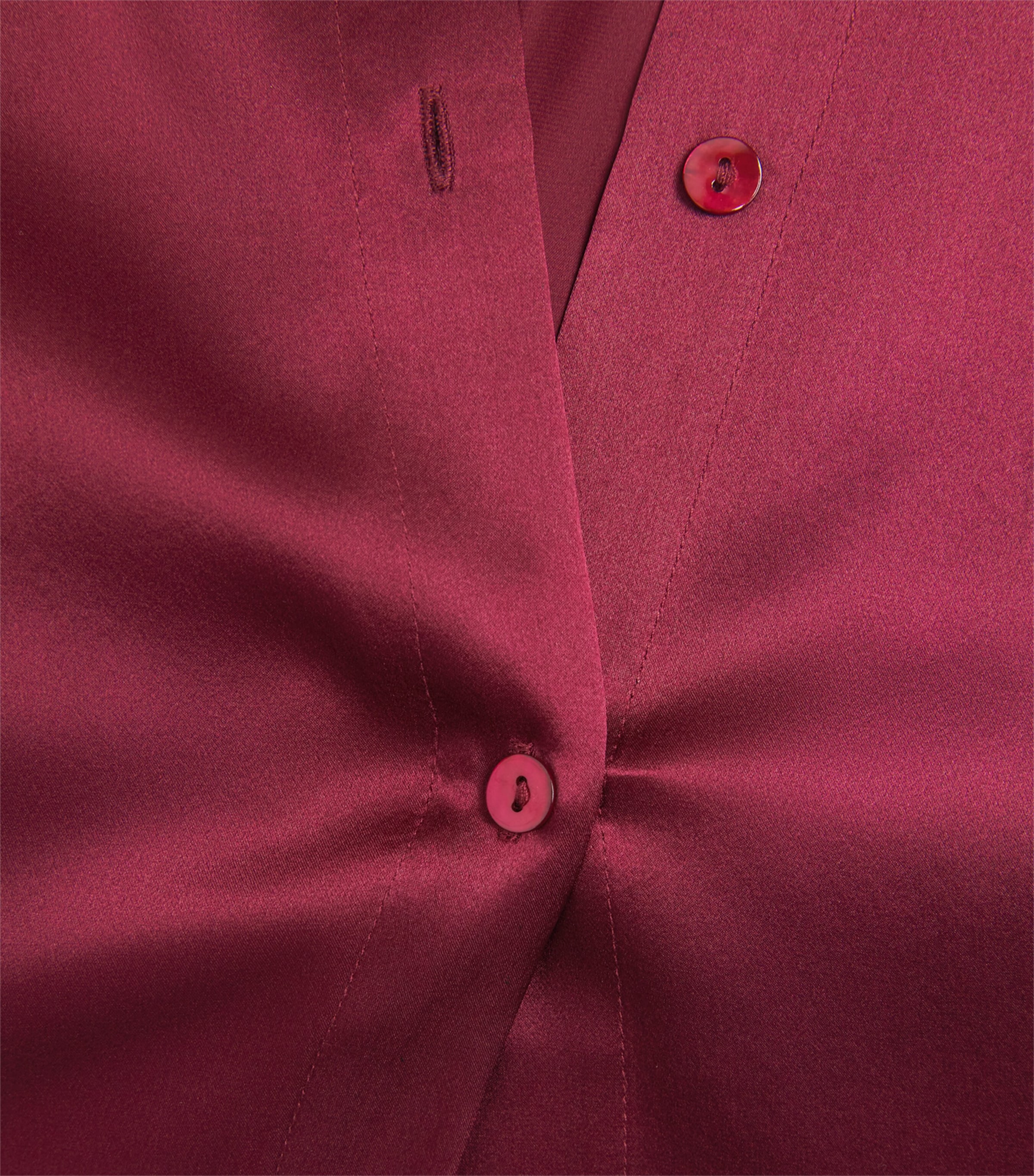 L'Agence Womens Silk Tyler Blouse Merlot Red Mrlr Image 6