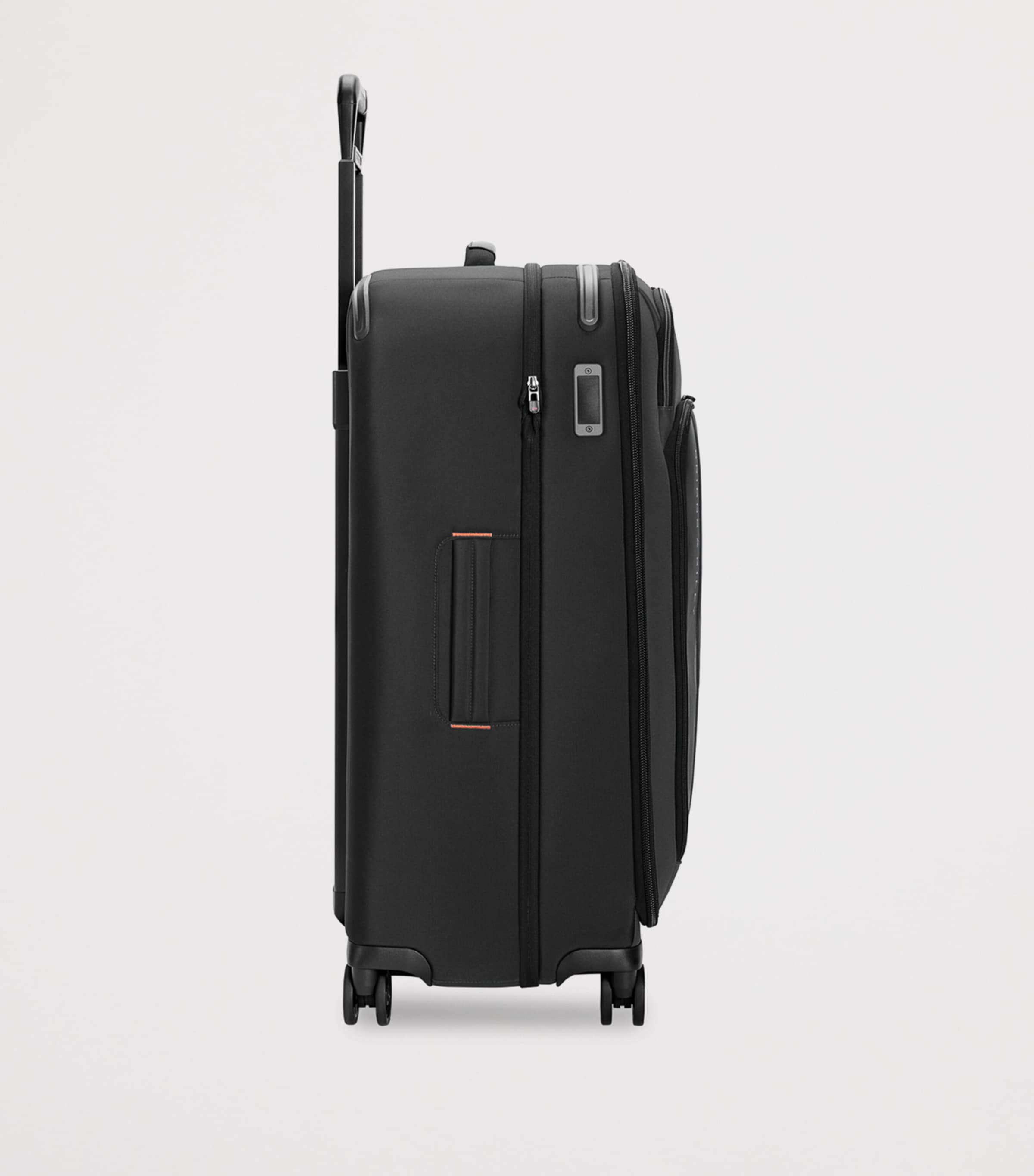 Large ZDX Expandable Spinner Suitcase (74cm) BLACK Image 7