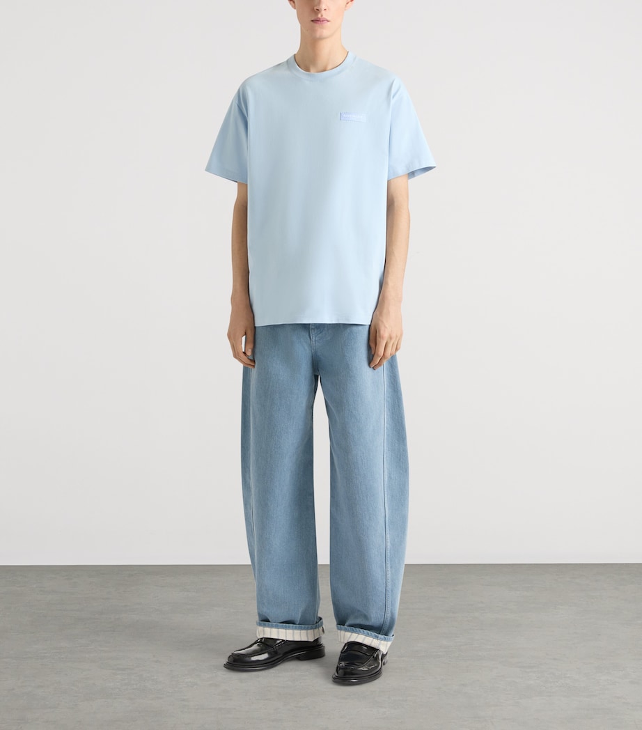 Givenchy Mens Cotton Logo T-Shirt Image 2