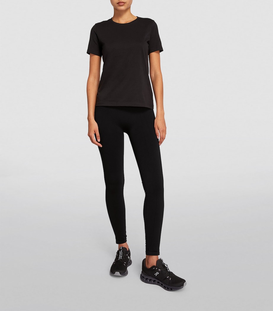 Seamless Shaping Leggings 3009 BLACK Image 2