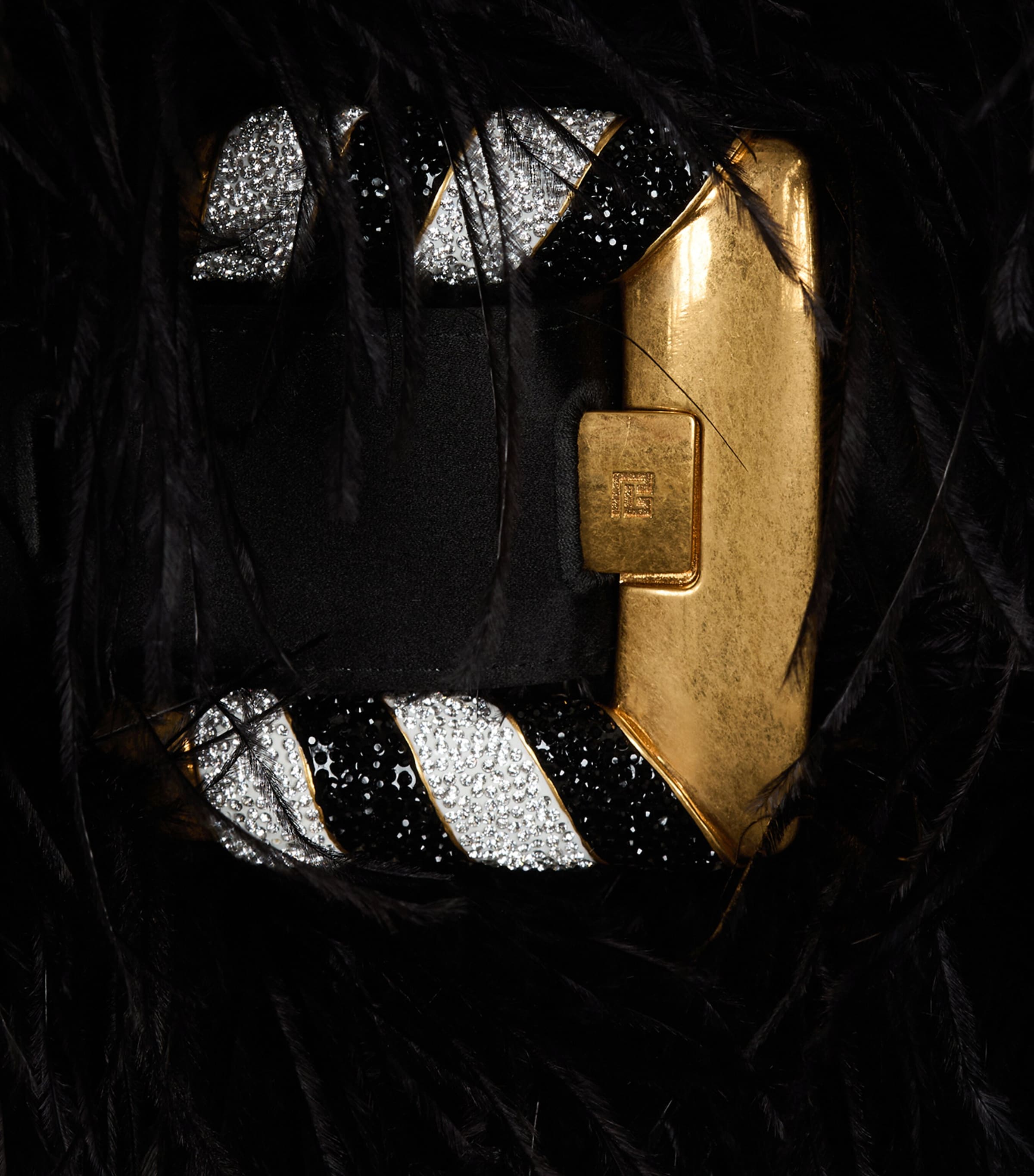 Anthem Clutch Bag EQO NOIR/ CRISTAL Image 5