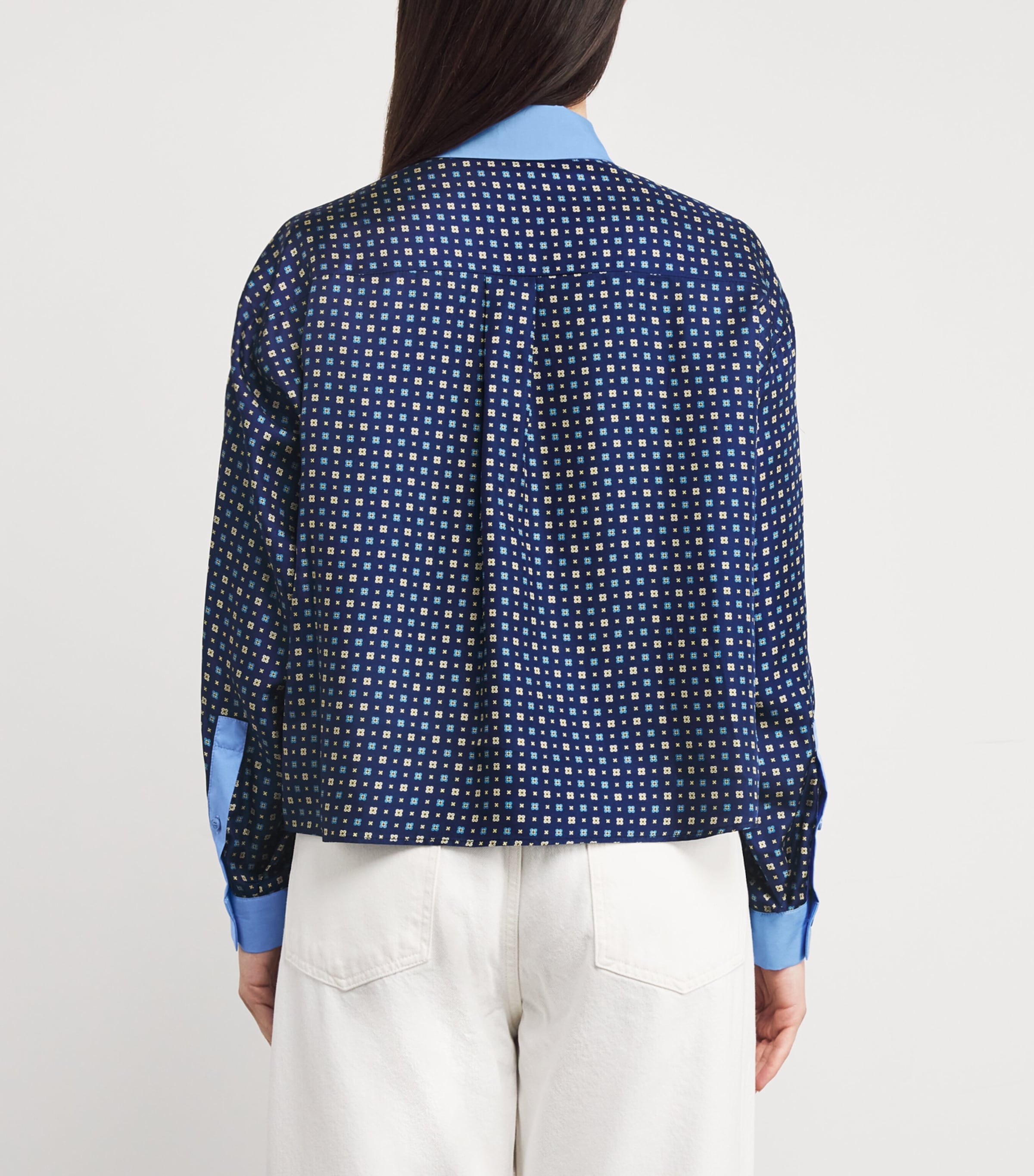 Silk Printed Shirt DARK PRINT Image 4