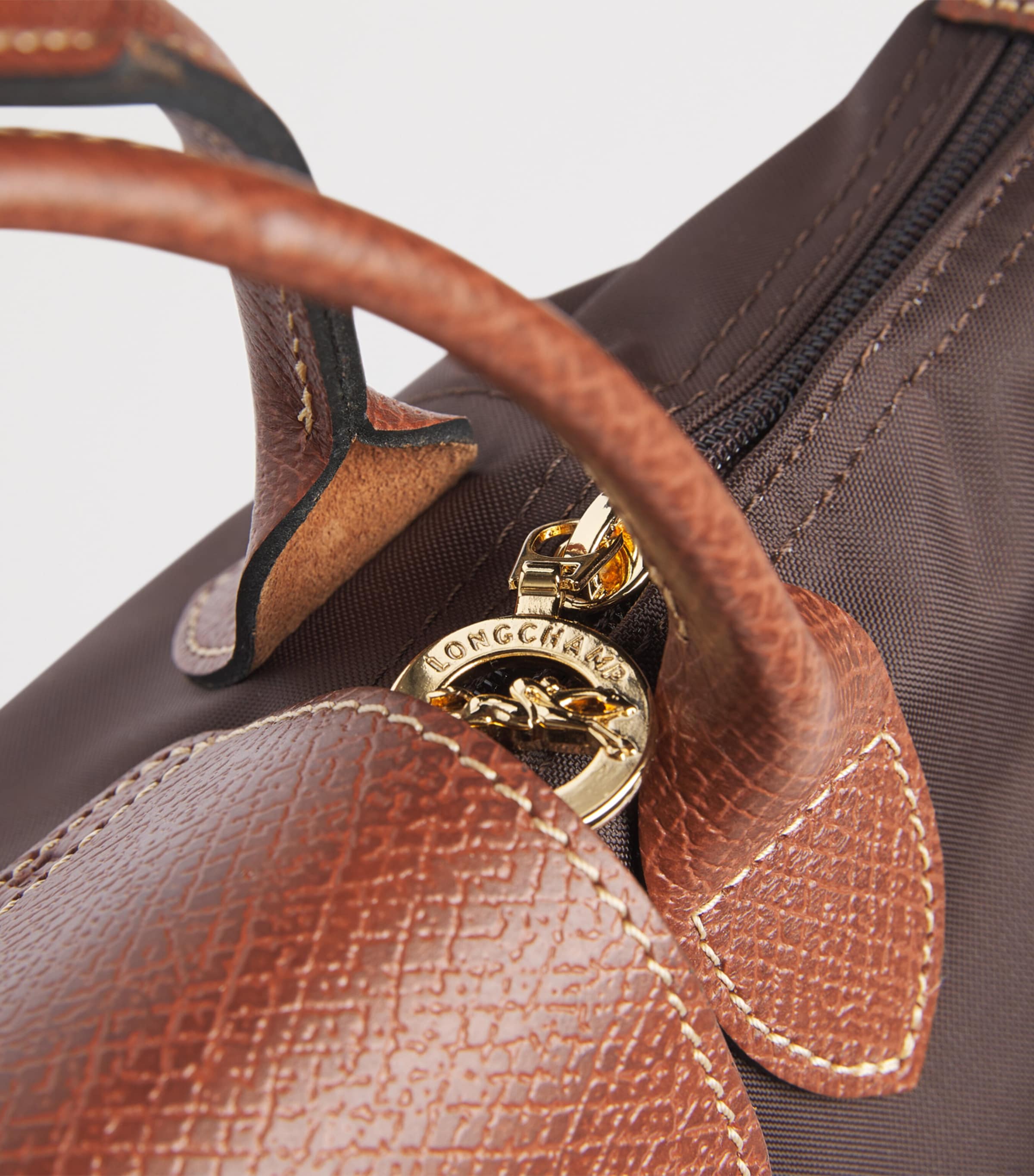 Longchamp Small Le Pliage Original Handbag Moka Image 6