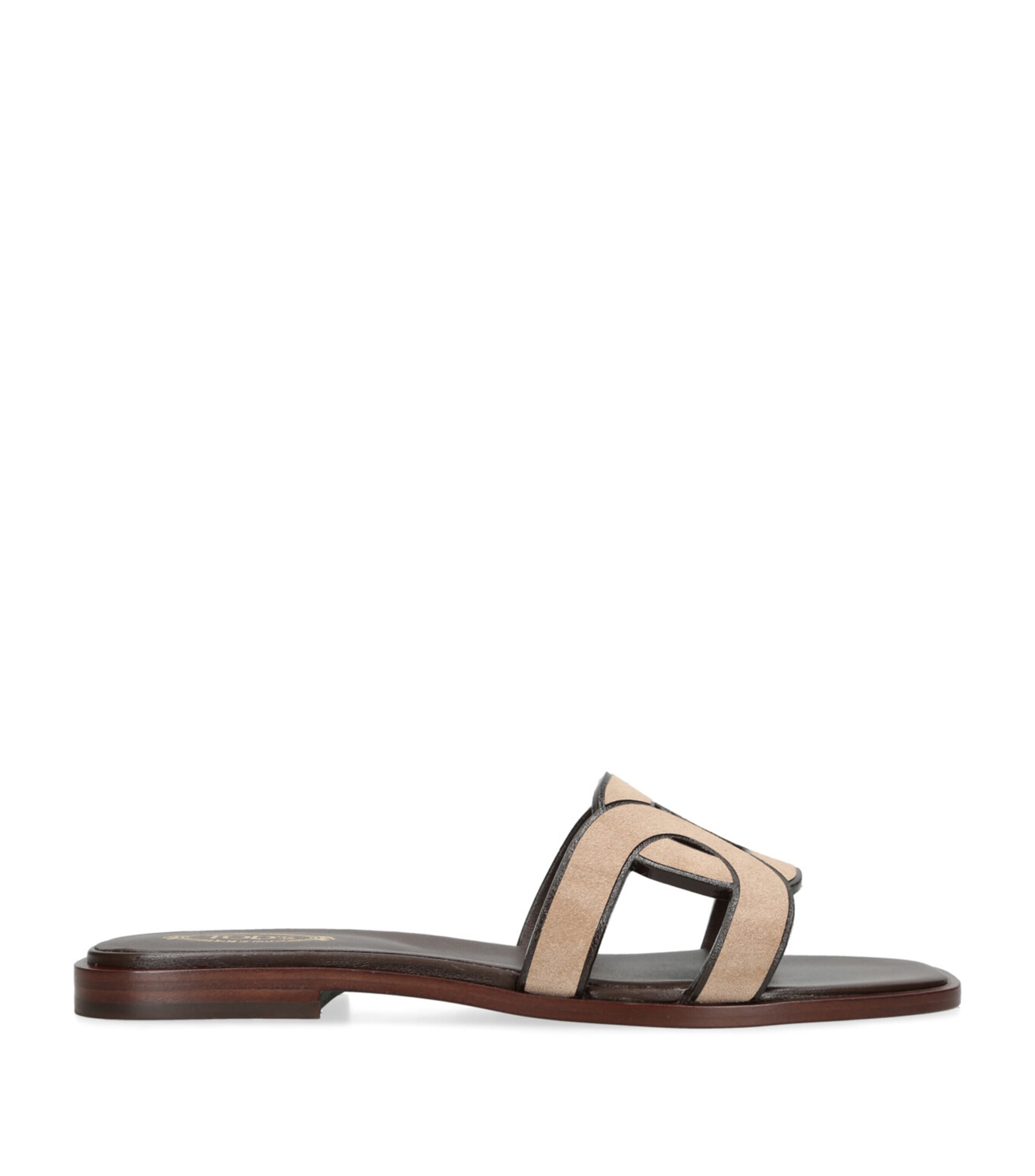 Leather Sandals BROWN Image 1