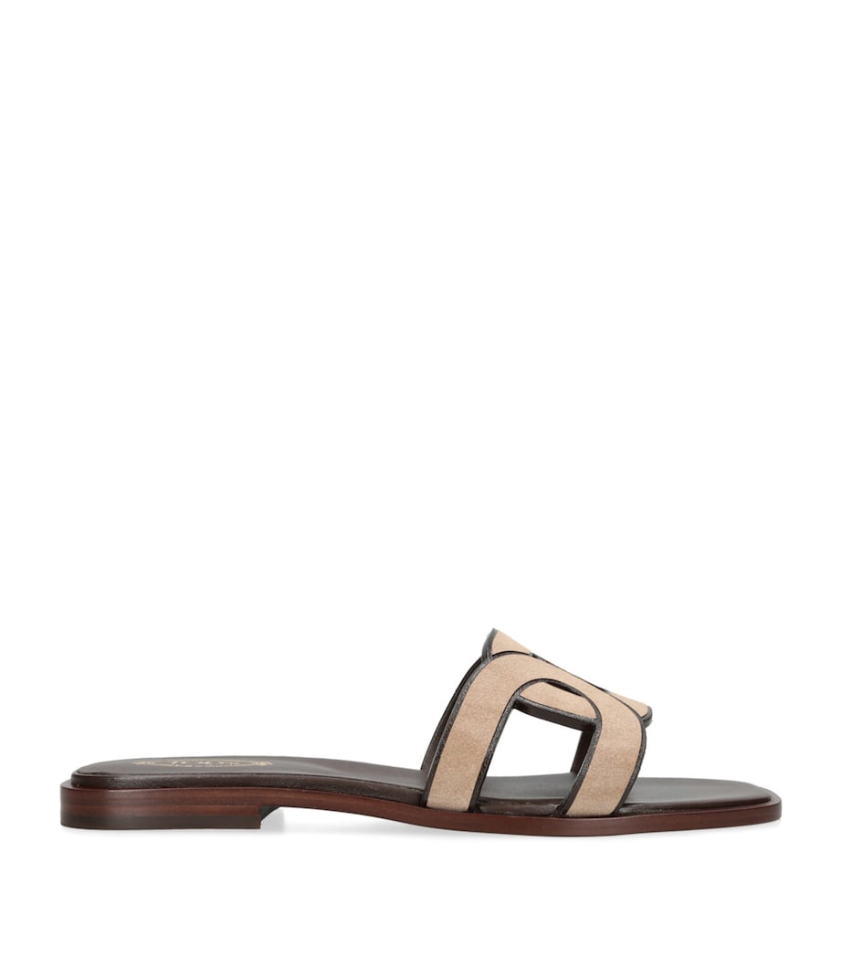 Leather Sandals BROWN Image 1