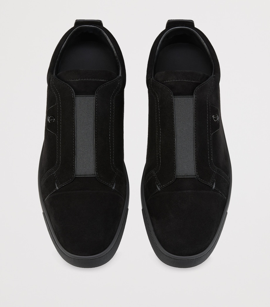 St. Louis Suede Slip-On Sneakers BK01 Image 4