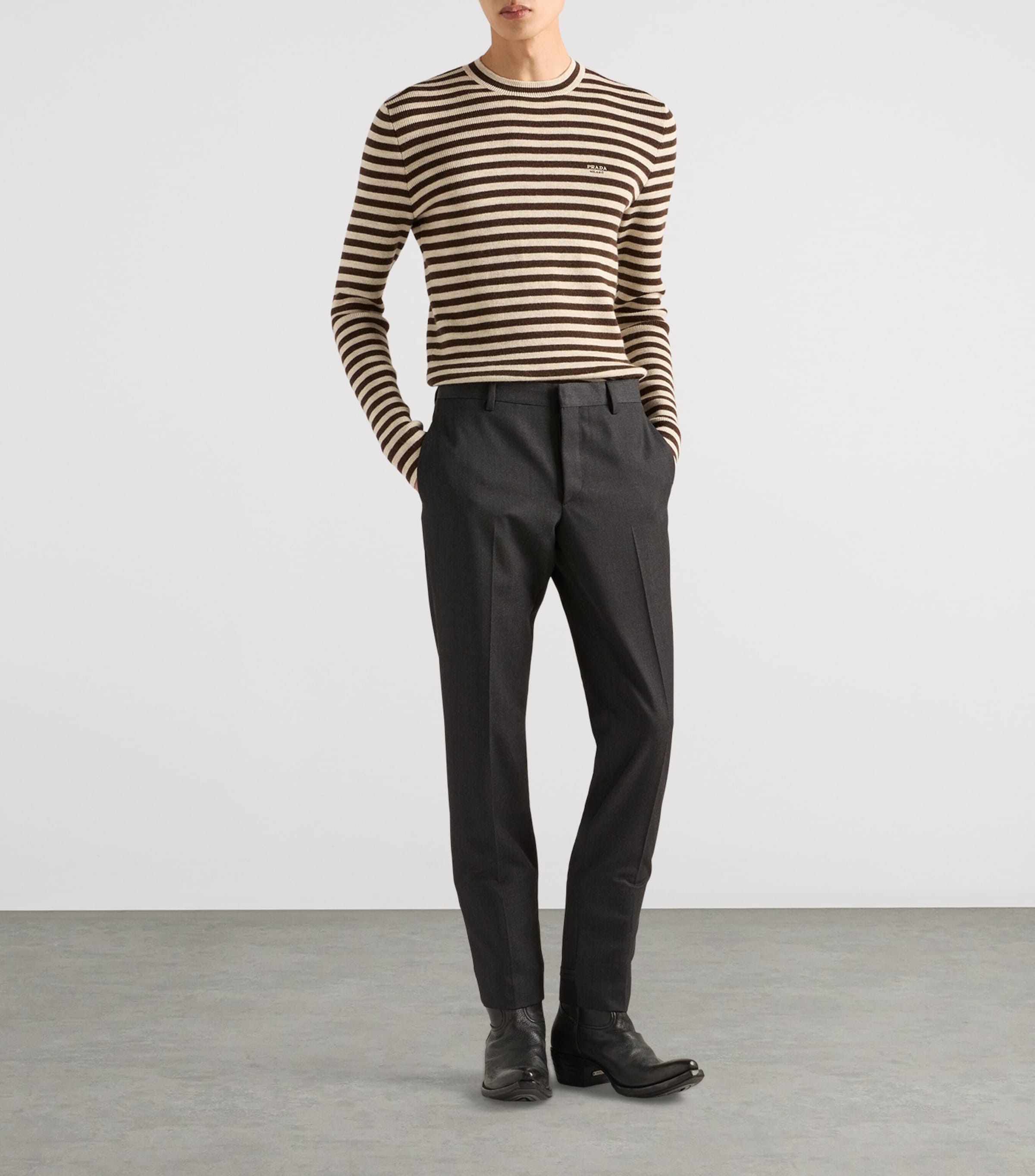 Wool Trousers F0308 Image 2