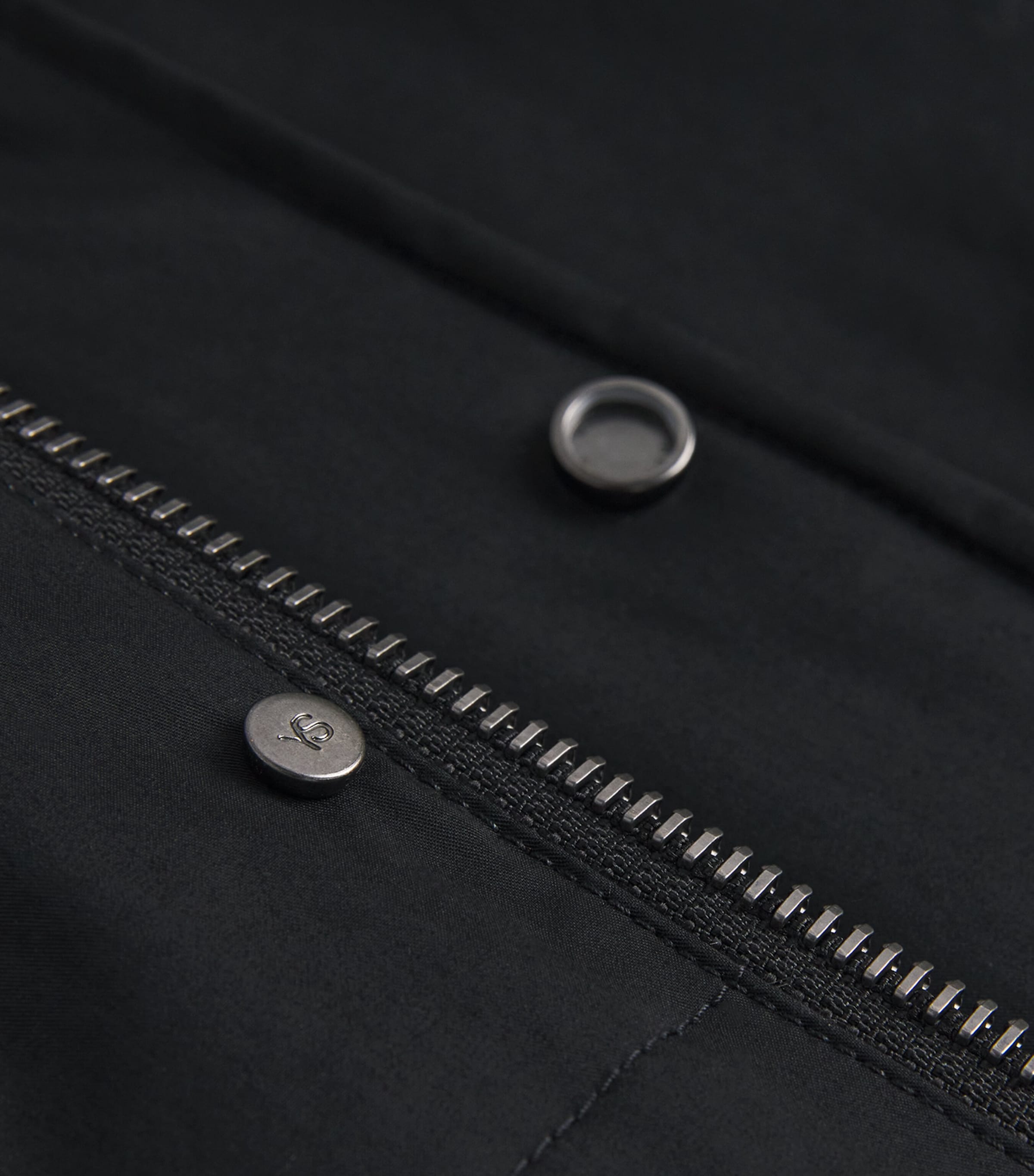 Down Coyote Fur-Trim Waterproof Parka B2192 BLACK/COYOTE Image 5