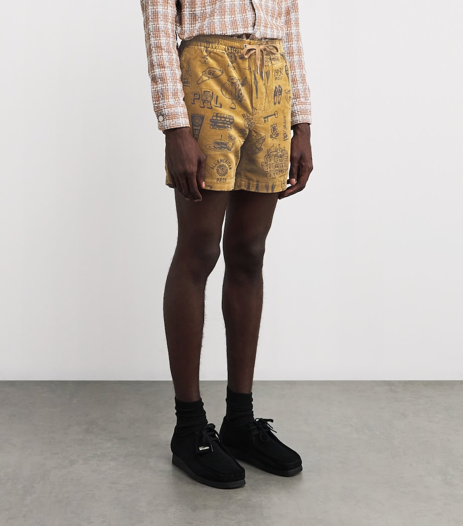 Cotton Corduroy Shorts MULTI Image 3