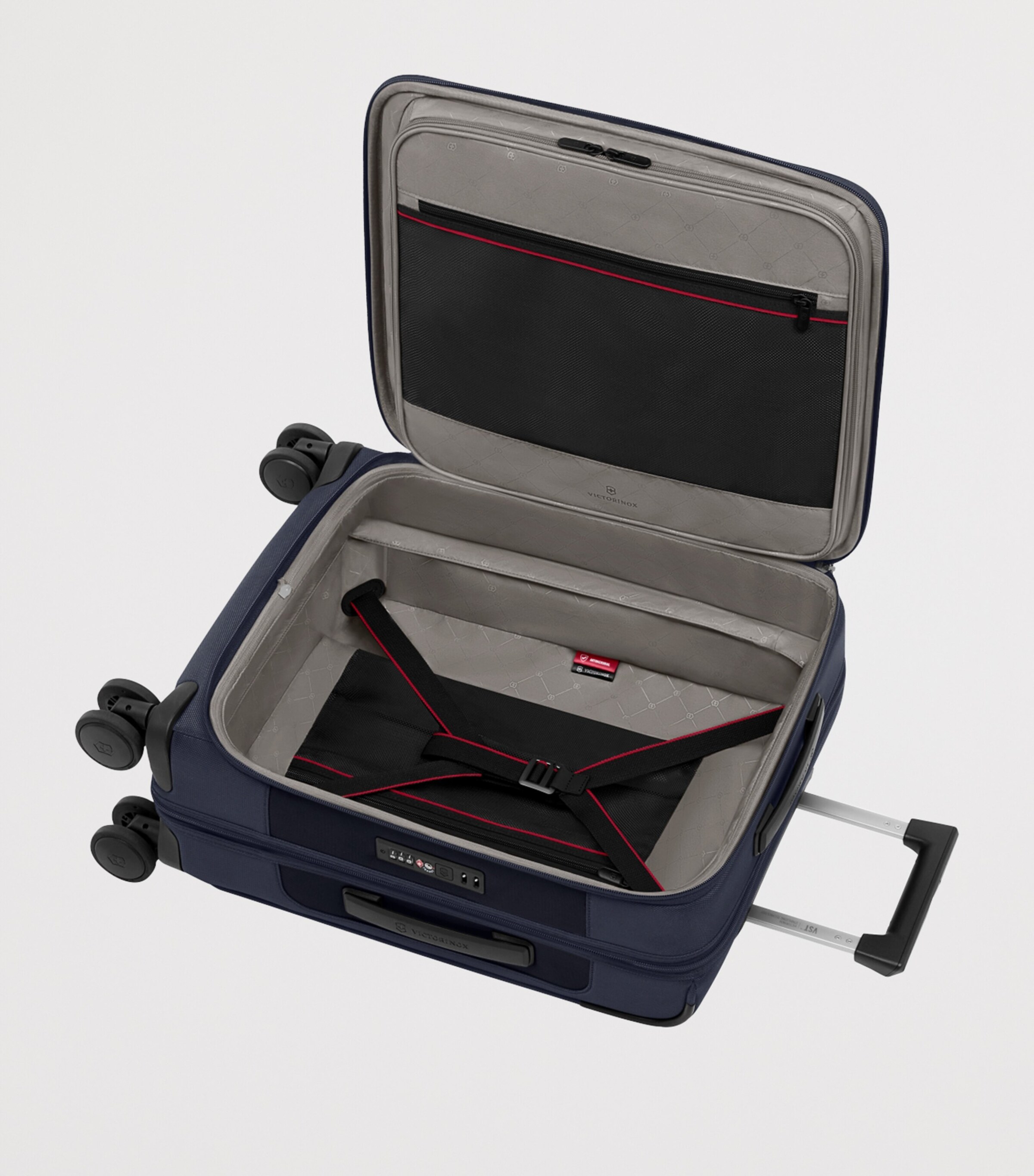 Victorinox Werks 7.0 Global Carry-On Spinner Suitcase (55cm) Navy Blue Image 2