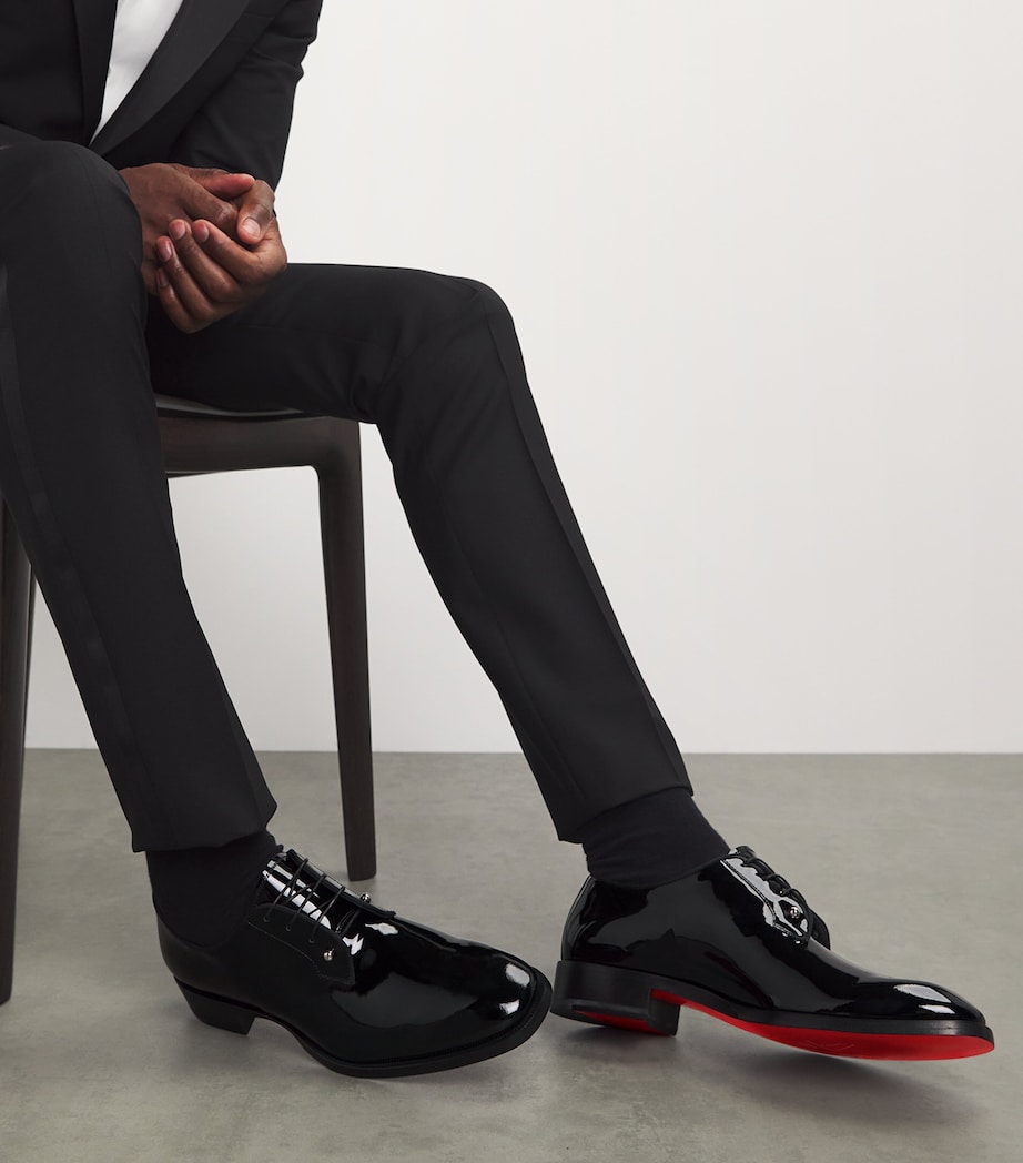 Chambeliss Patent Calfskin Oxford Shoes BK01 Image 7