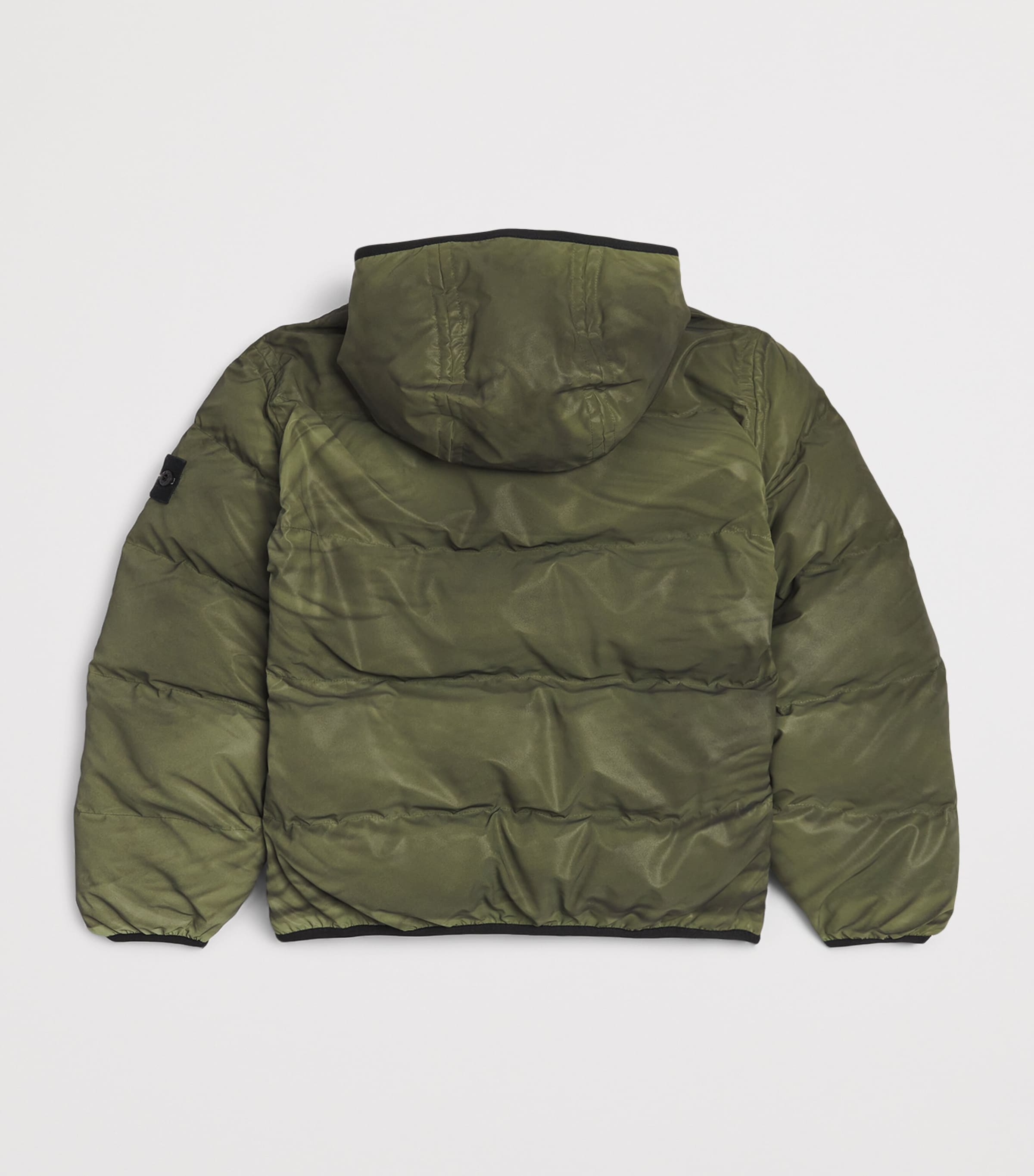 Stone Island Junior Down Reflective Jacket (10-14 Years) Military Green Image 2
