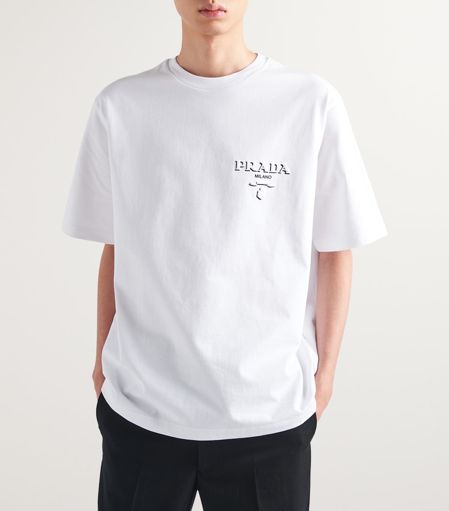 Cotton Logo T-Shirt F0009 Image 3