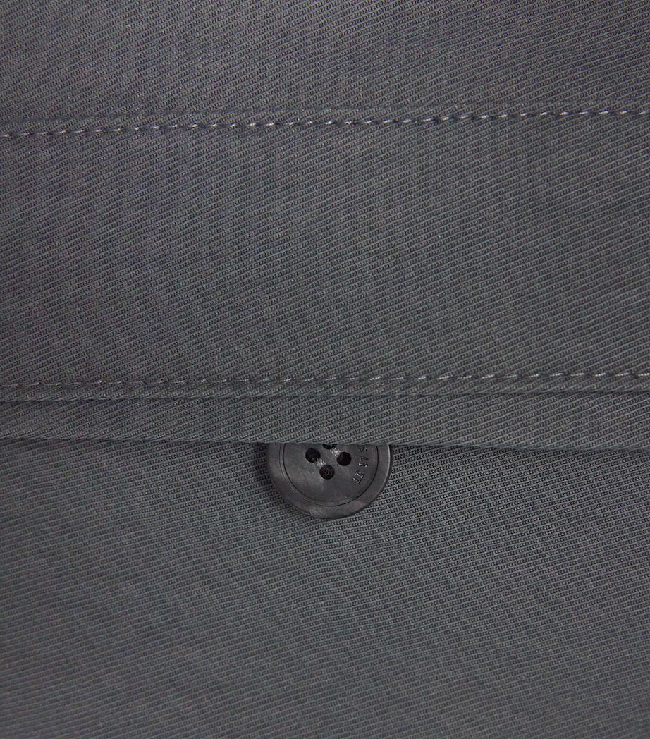 Double-Layered Shirt BLACK Image 5