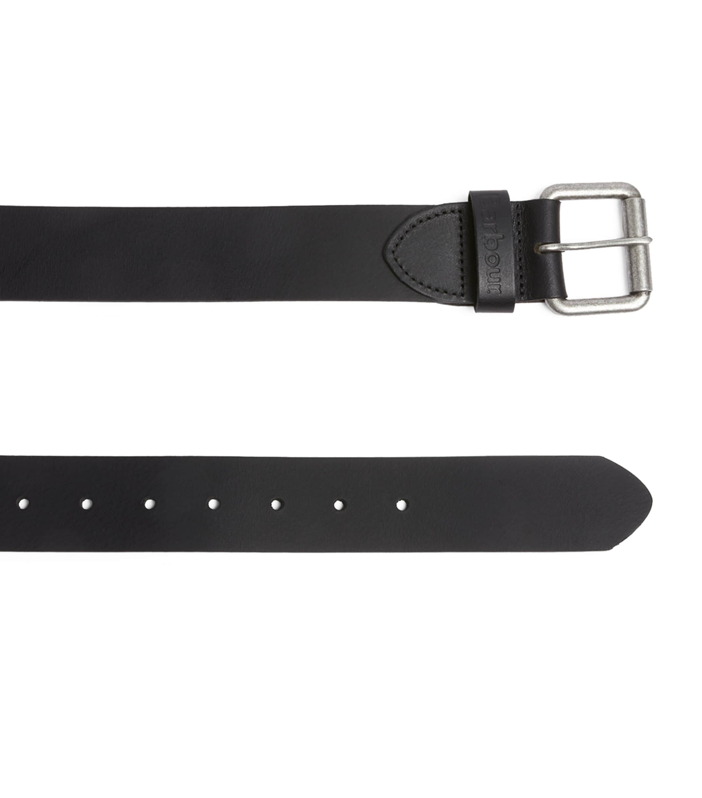 Leather Belt BLACK Image 3
