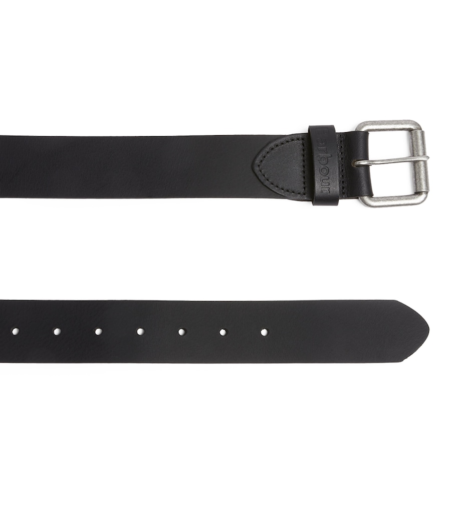 Leather Belt BLACK Image 7