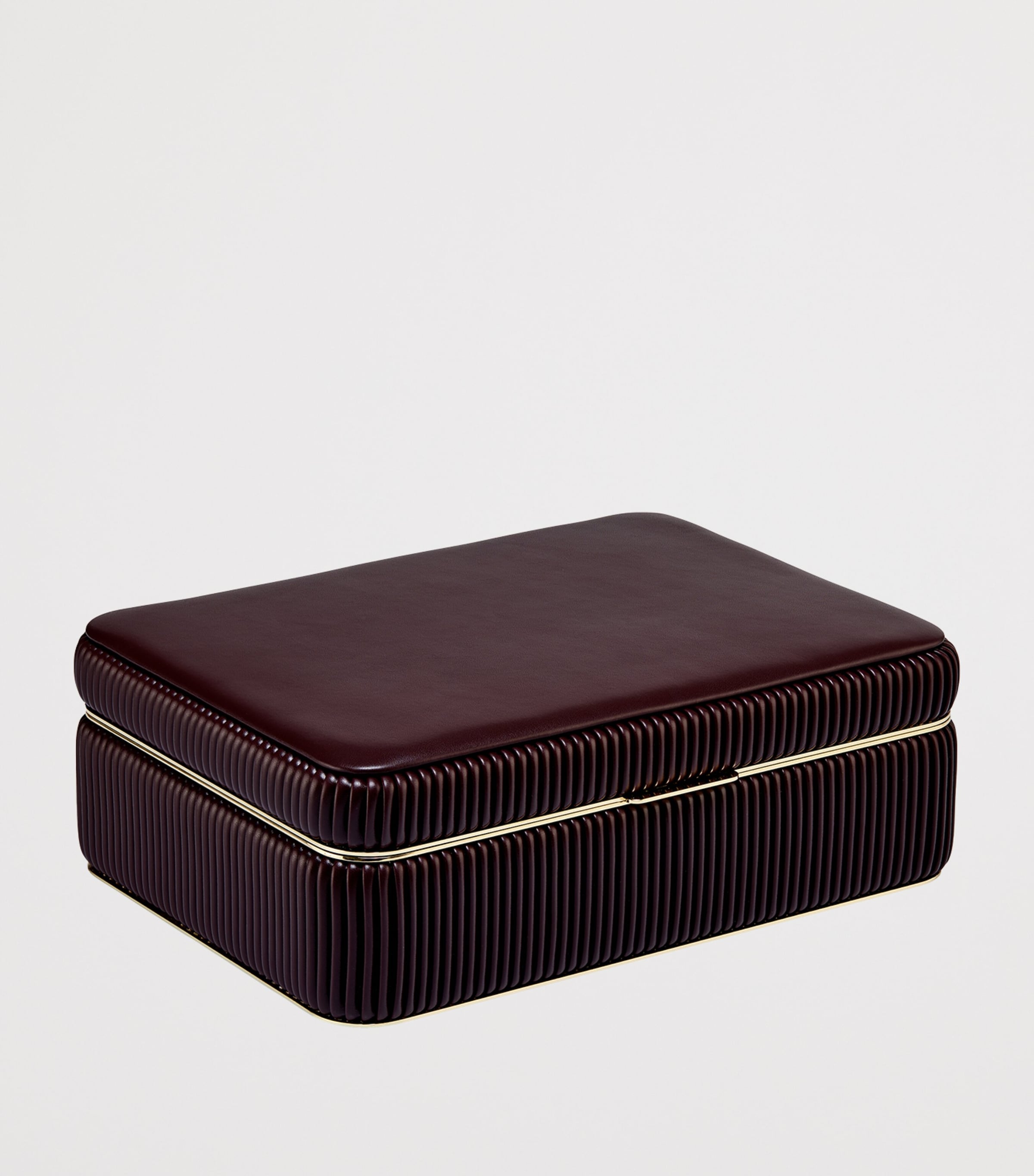 Medium Bella Jewellery Box BORDEAUX Image 2