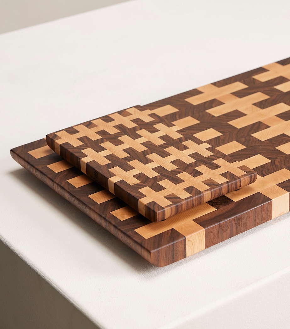 Small Wood Tyrell End Grain Board (29cm) NO COLOUR Image 6