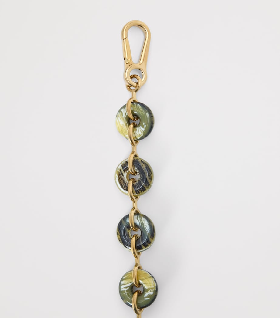 Donut Chain Bag Strap BLACK/BEIGE Image 2