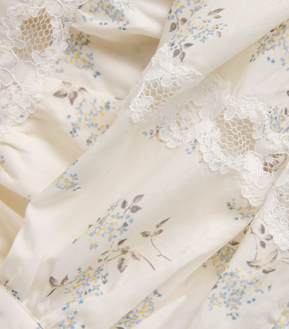 Floral Elodie Mini Dress BLUE BLOOMS Image 5