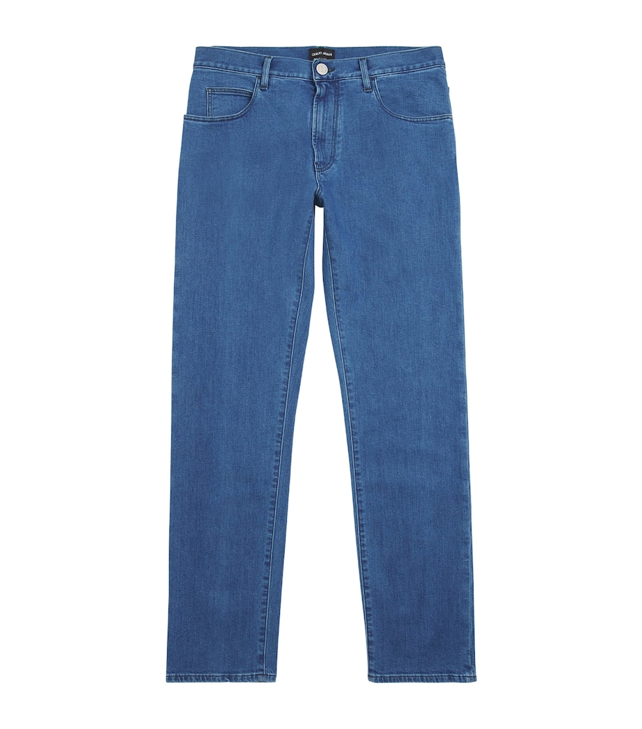Stretch-Cotton Slim Jeans MB002 Image 1