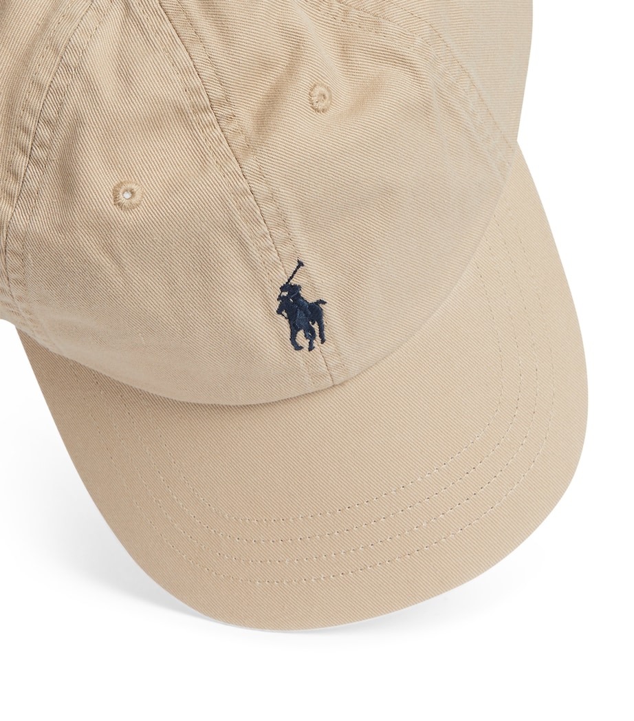 Polo Pony Baseball Cap NUBUCK/RELAY BLUE Image 4