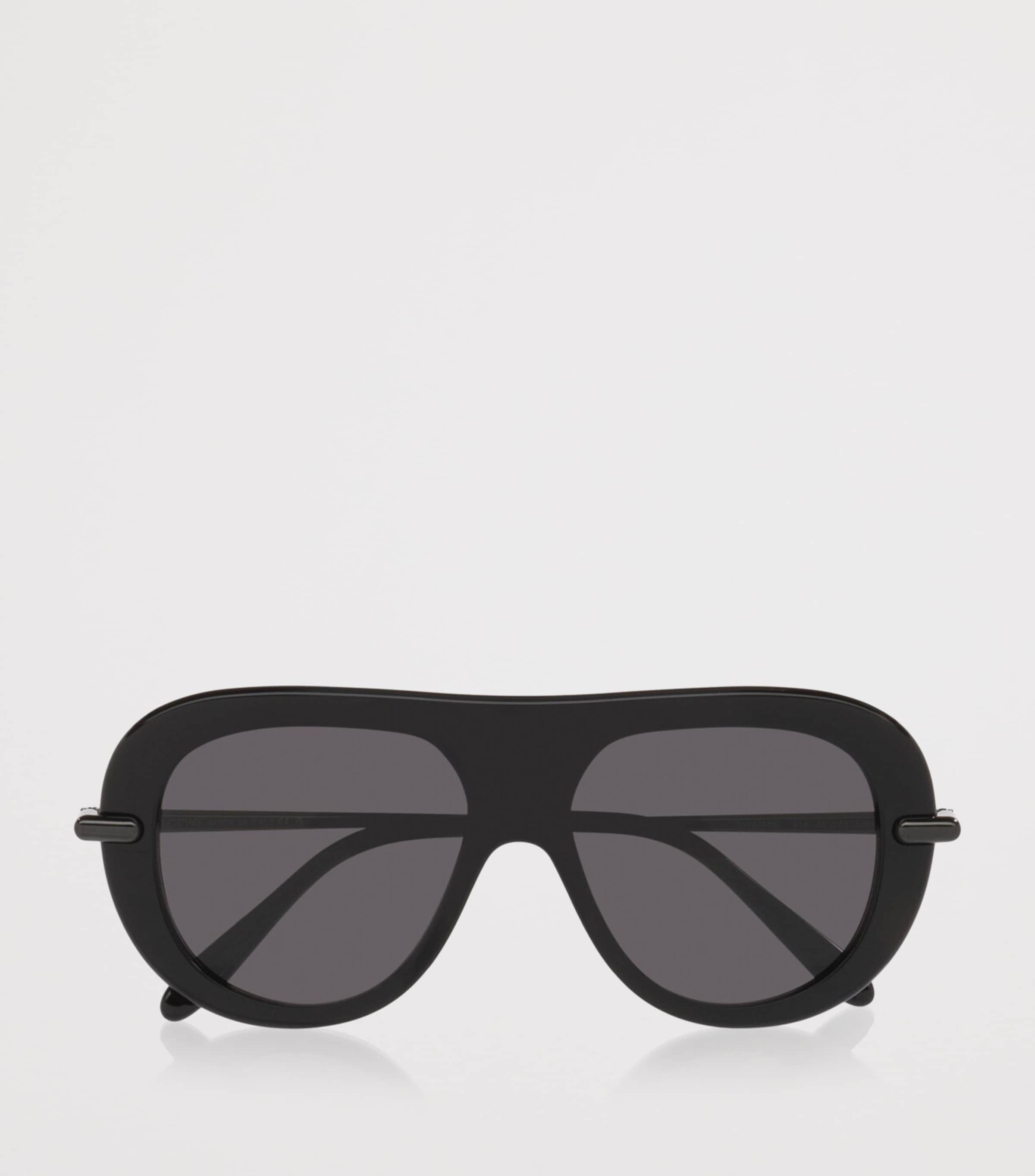LOEWE Slim Pilot Sunglasses Black Image 5