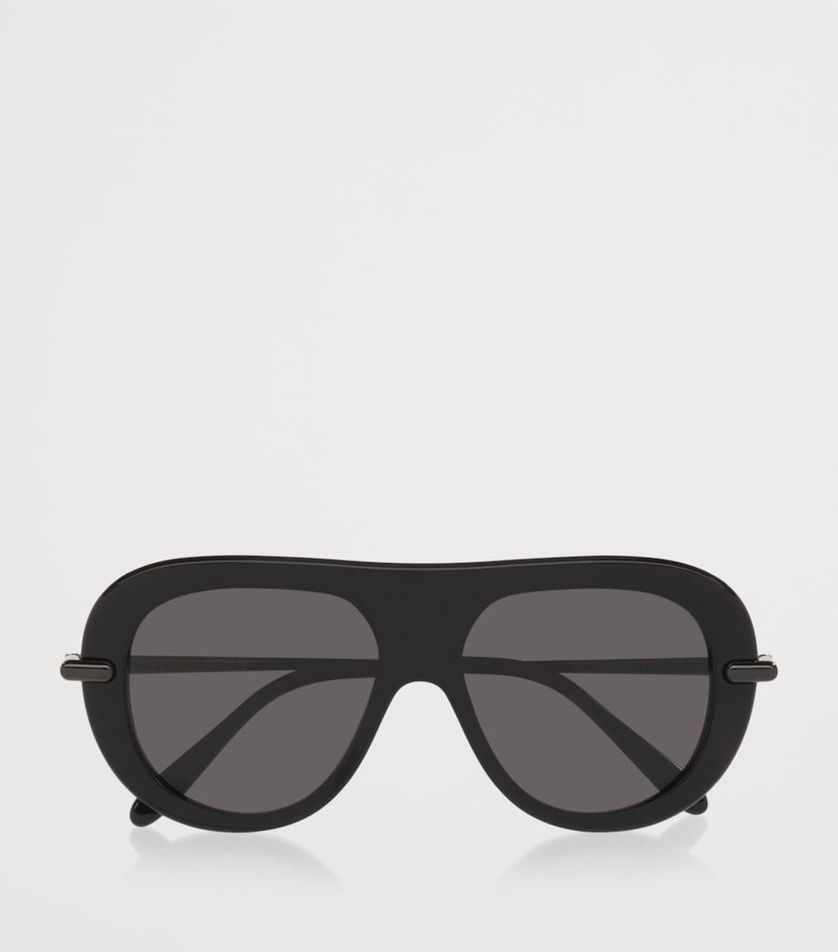 LOEWE Slim Pilot Sunglasses Black Image 5